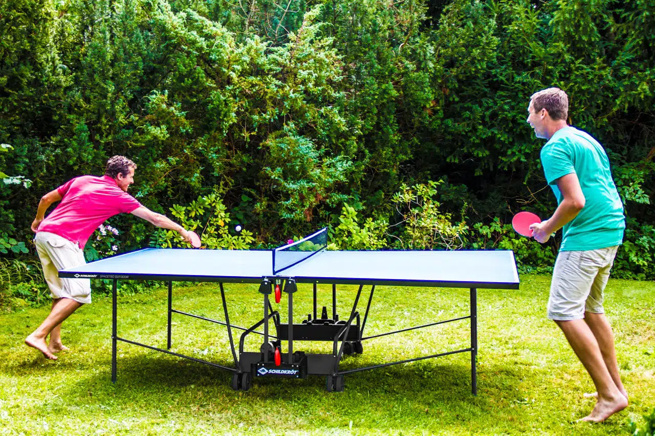 outdoor Tischtennisplatte in der Fabe blau