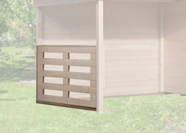 Brüstungsgeländer für Designhaus Typ 172 und 126