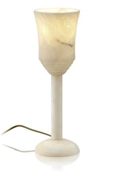 Alabasterlampe Elegance 38 Creme - Original ALATURA Alabasterleuchte