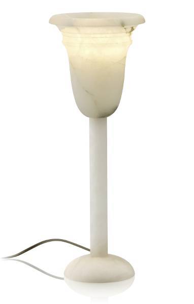 Alabasterlampe Admiral 45 Creme - Original ALATURA Alabasterleuchte