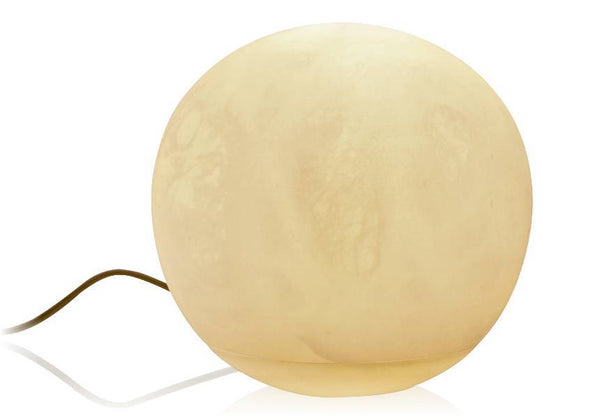 Alabasterlampe Moon Creme LED - Original ALATURA Alabasterleuchte