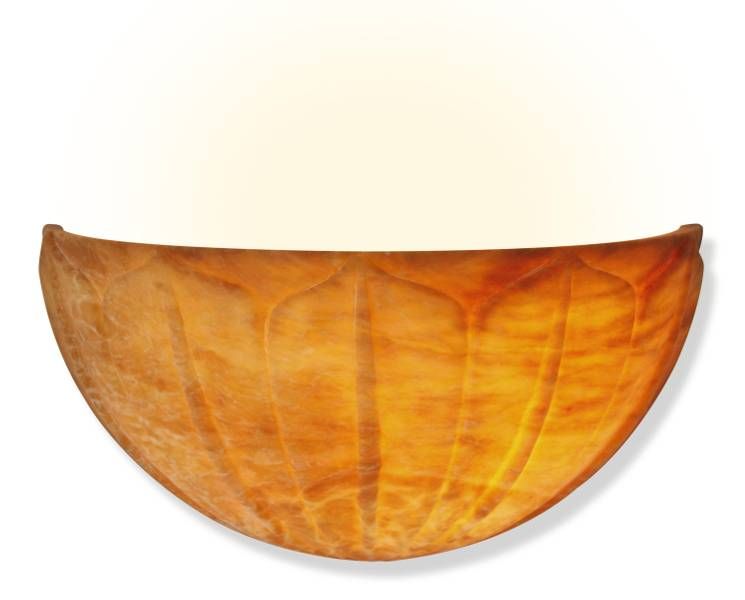 Alabaster Wandlampe Forest Creme - Original ALATURA Alabasterleuchte