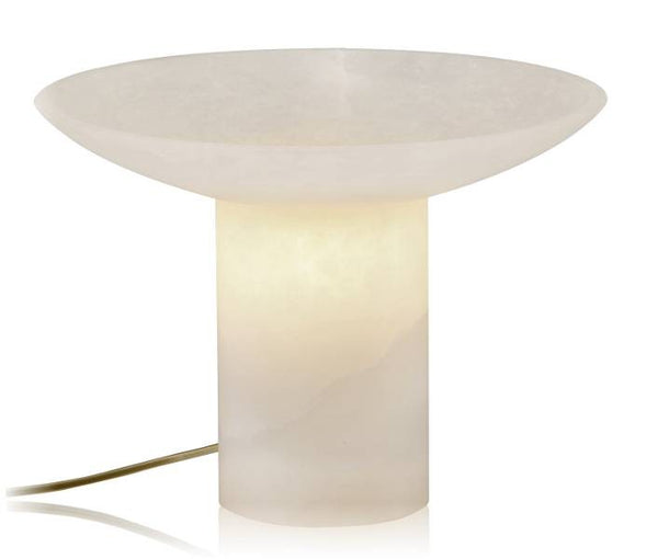 Alabasterlampe Olympia 30 Creme - Original ALATURA Alabasterleuchte