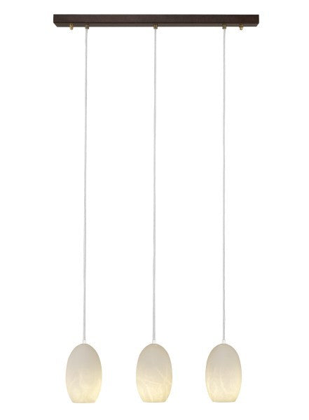 Alabasterlampe Ellipso 1 Creme LED - Original ALATURA Alabasterleuchte