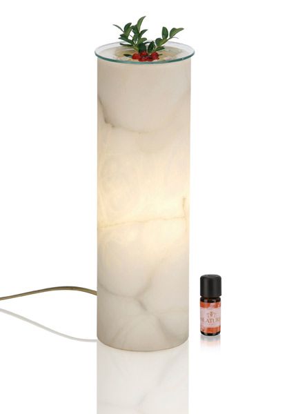 Alabaster Duftlampe Zedra 35 Creme - Original ALATURA Alabasterleuchte