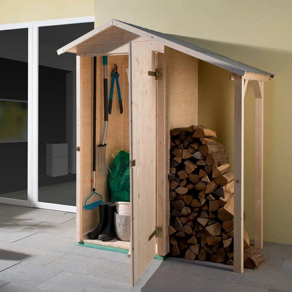 weka garten terrassenschrank satteldach
