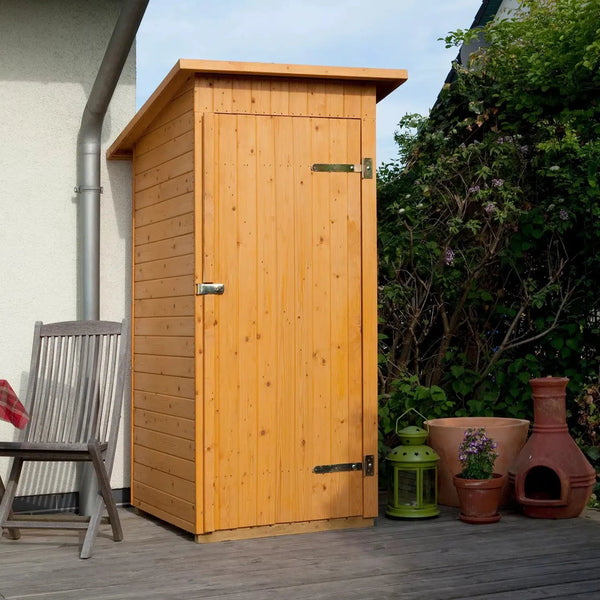weka garten terrassenschrank aus fichtenholz