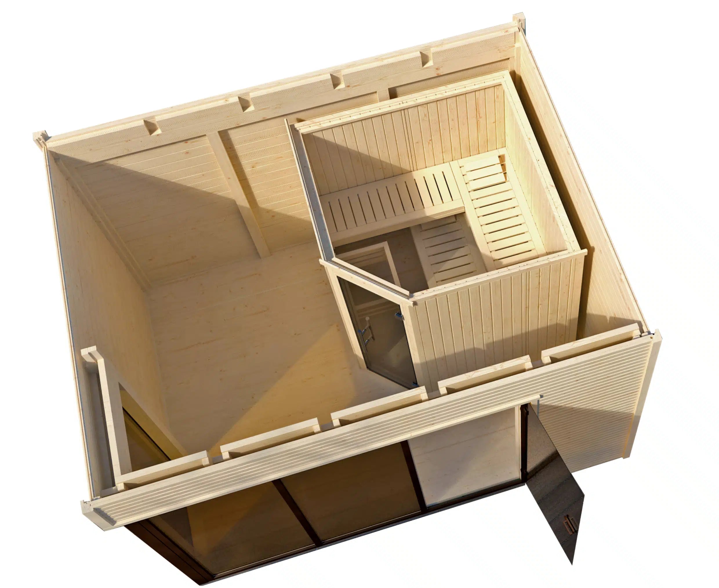 sauna innenraum