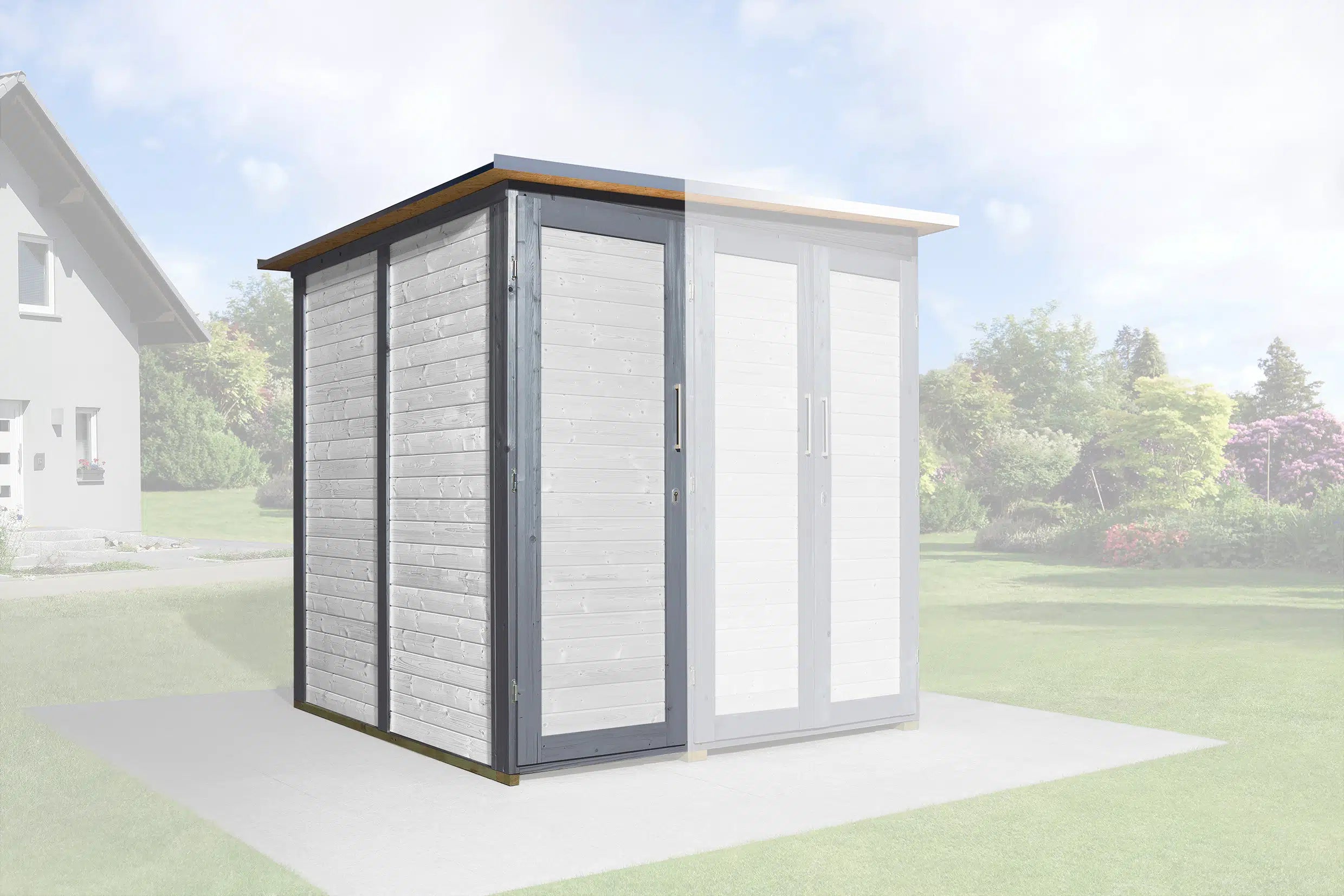 weka Garten [Q] Modul Save Bike, 2 Türen+RW