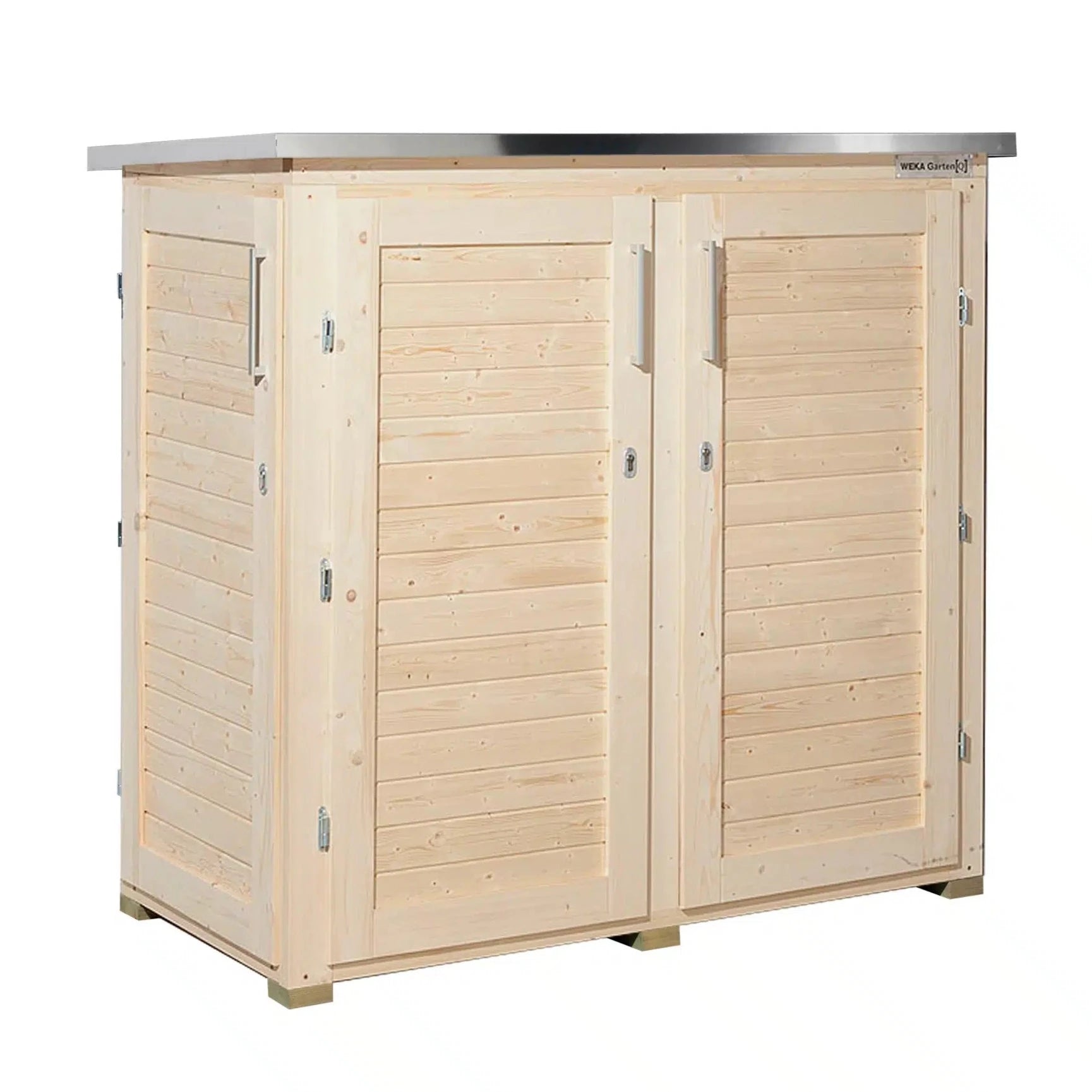 garten weka gartenschrank aus fichtenholz - verstauen sie ihre Werkzeuge