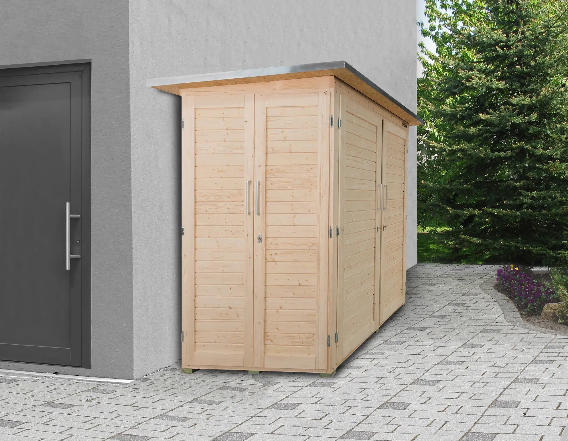 weka garten gartenschrank fichtenholz- verstauen sie ihre Werkzeuge