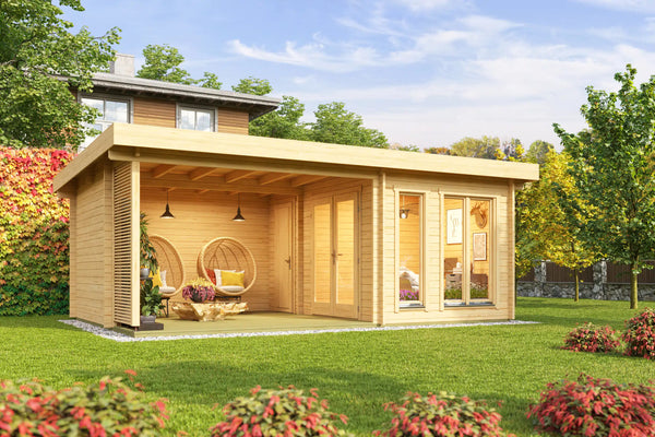 garten weka weekendhaus aus fichtenholz