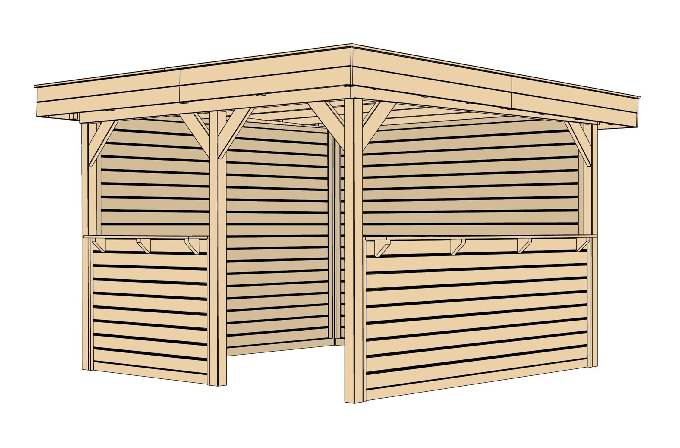 Gartenlaube Typ 657
