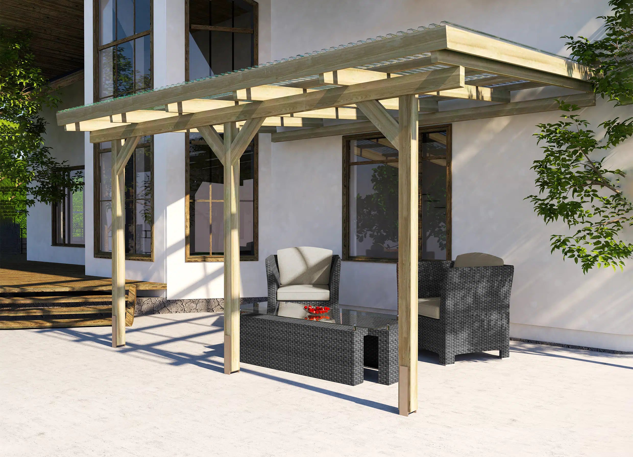 Terrassenüberdachung Typ 671