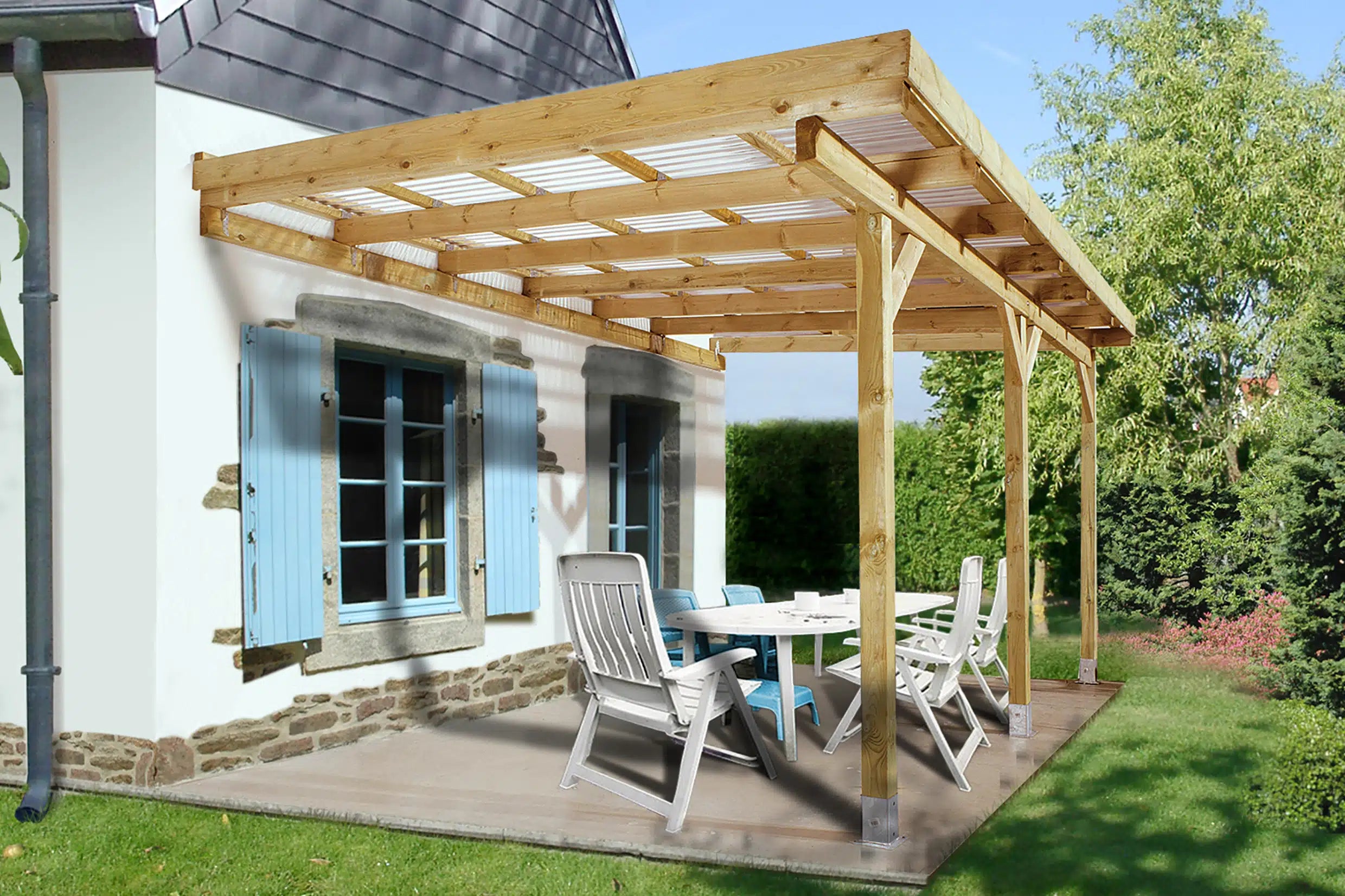 Terrassenüberdachung Typ 671