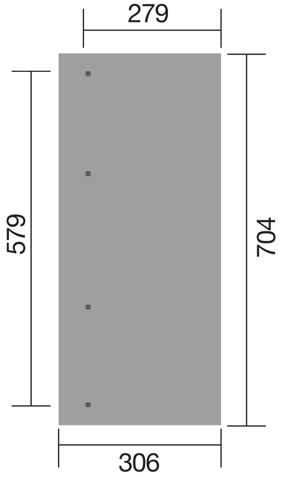 Terrassenüberdachung Typ 671