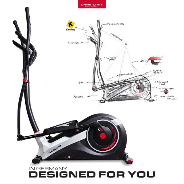 fitness christopeit sport crosstrainer ergometer- ausdauertraining und effektives cardio ganzkörpertraining