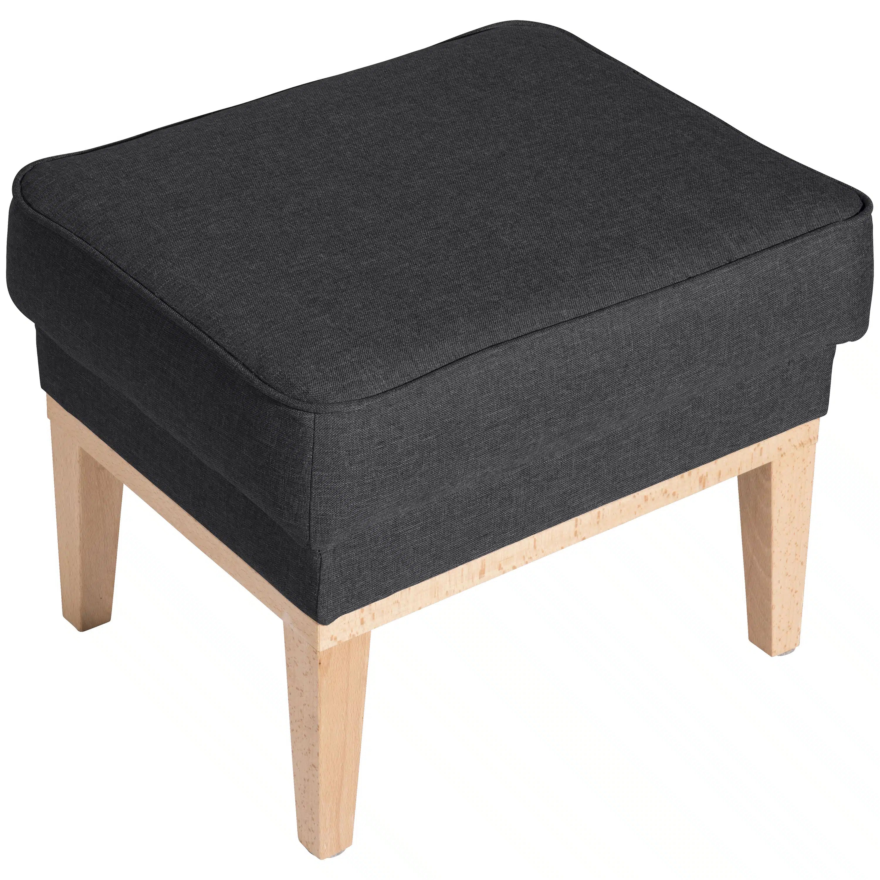 Angelo - Ohrenbackensessel - Hocker