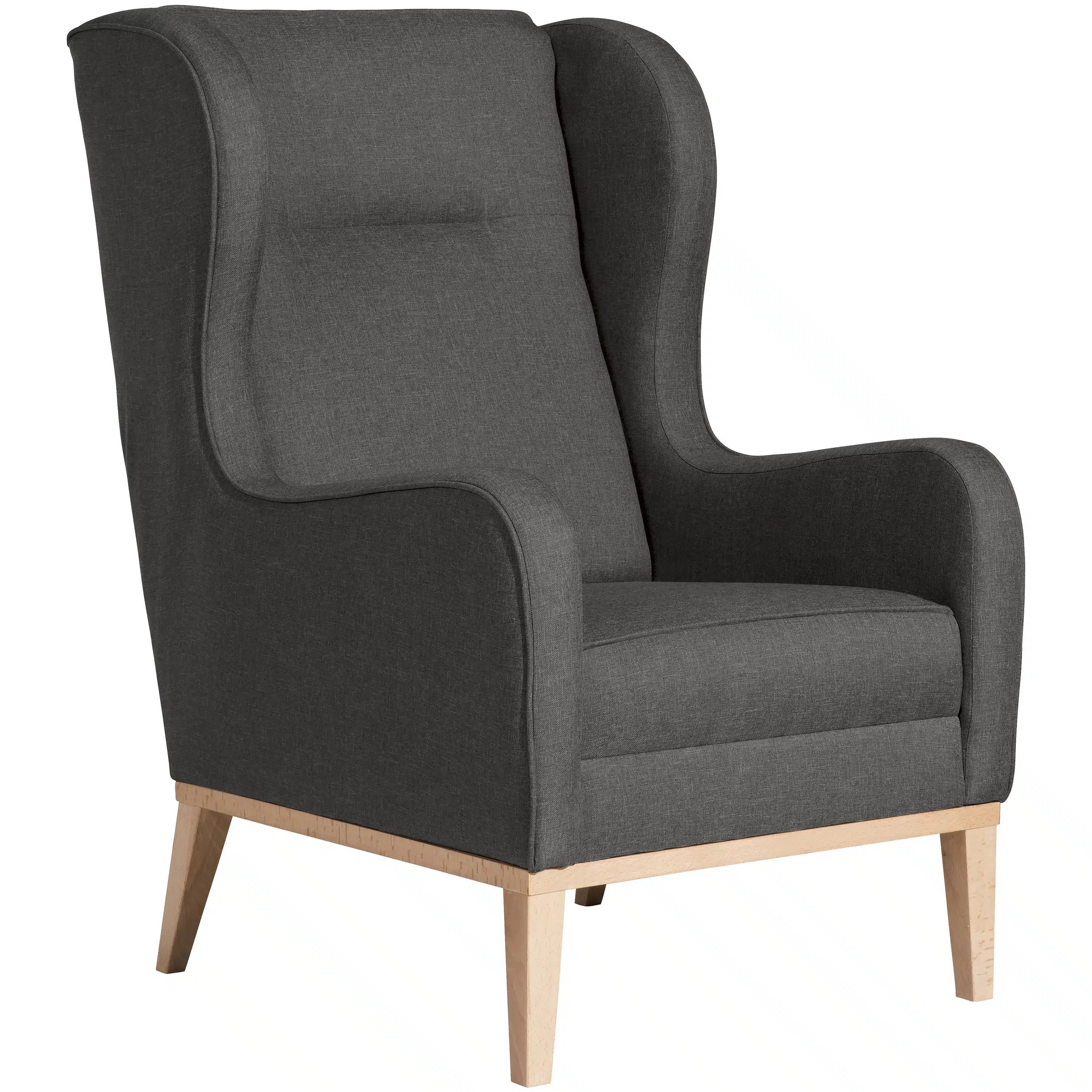 Angelo - Ohrenbackensessel - Hocker