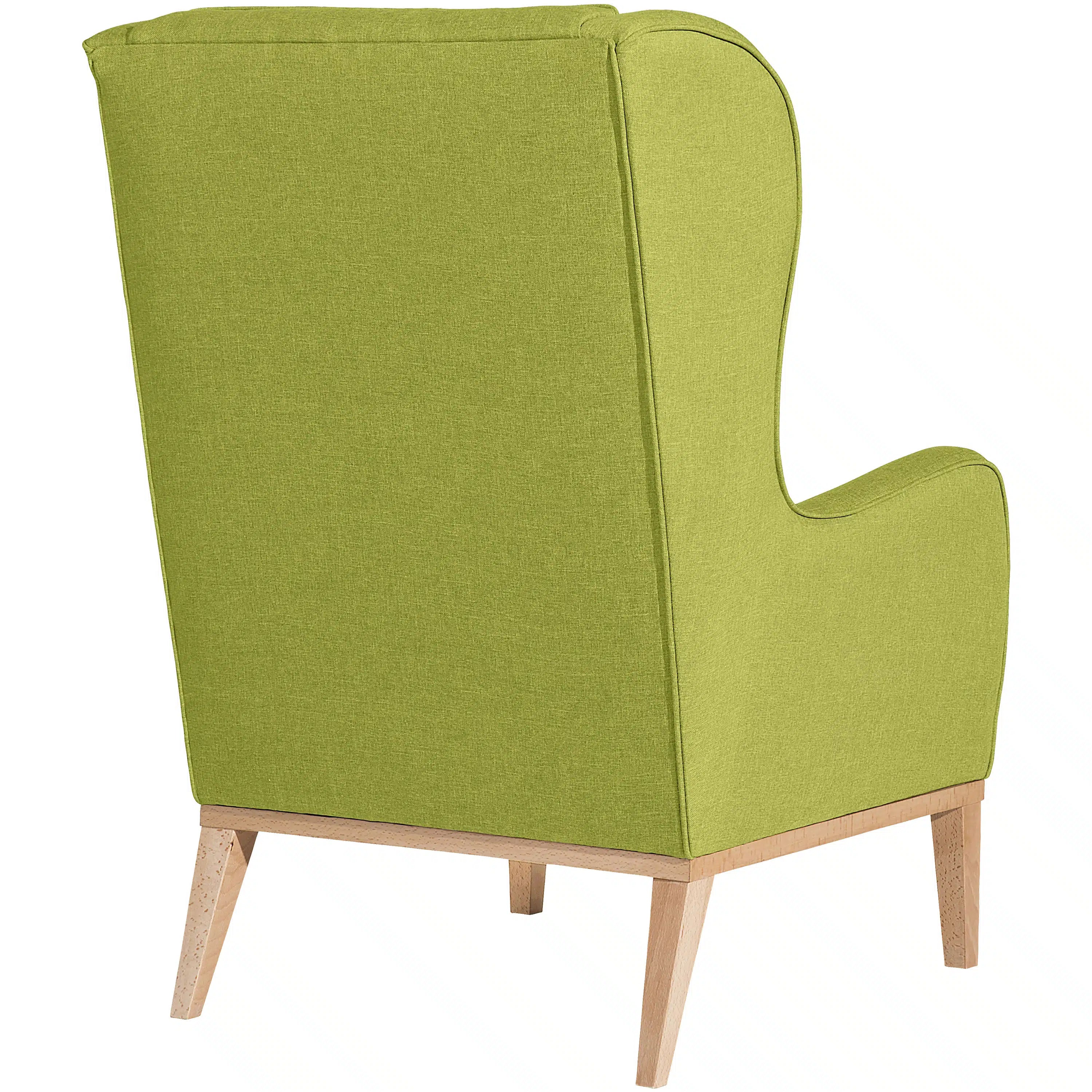 Angelo - Ohrenbackensessel - Hocker