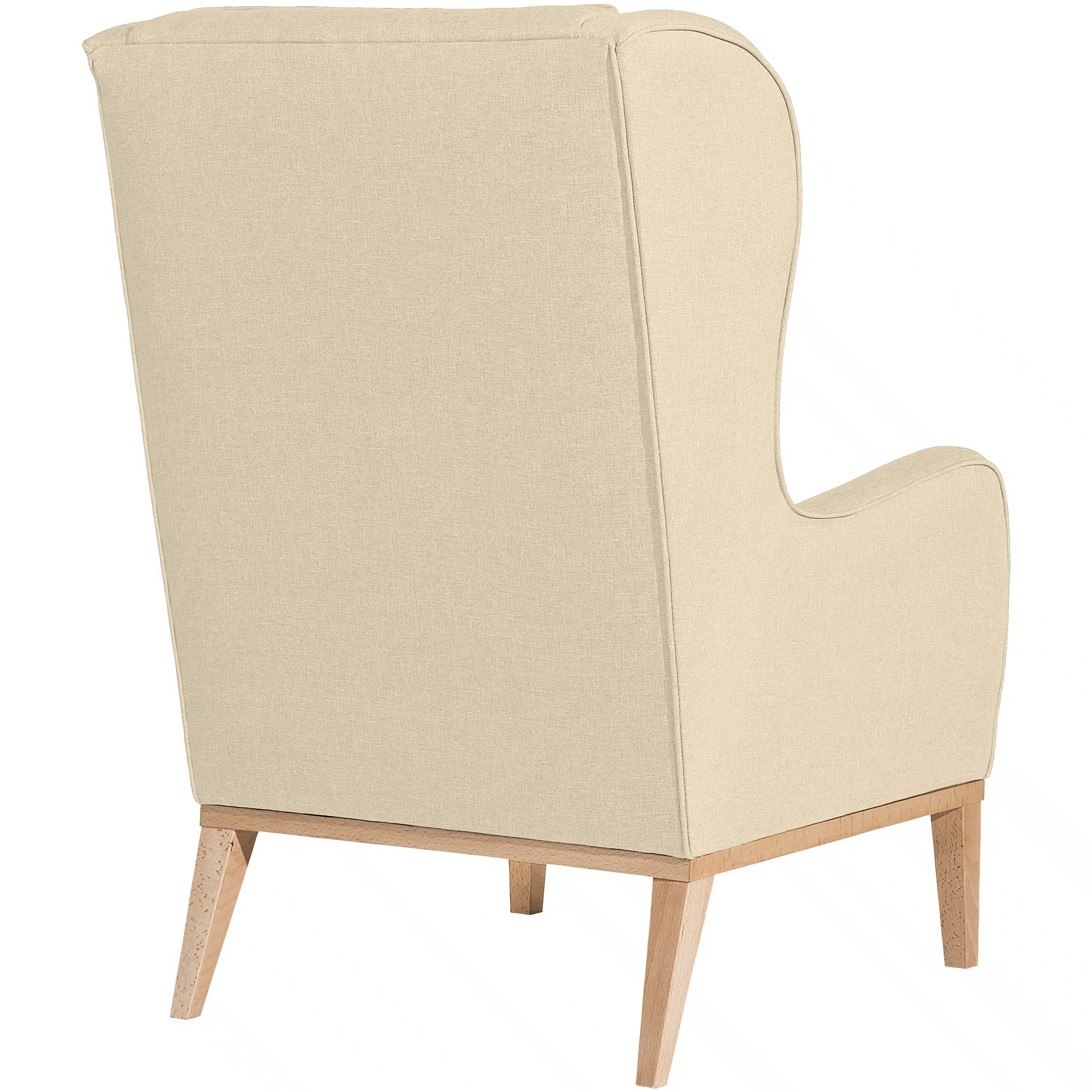 Angelo - Ohrenbackensessel - Hocker