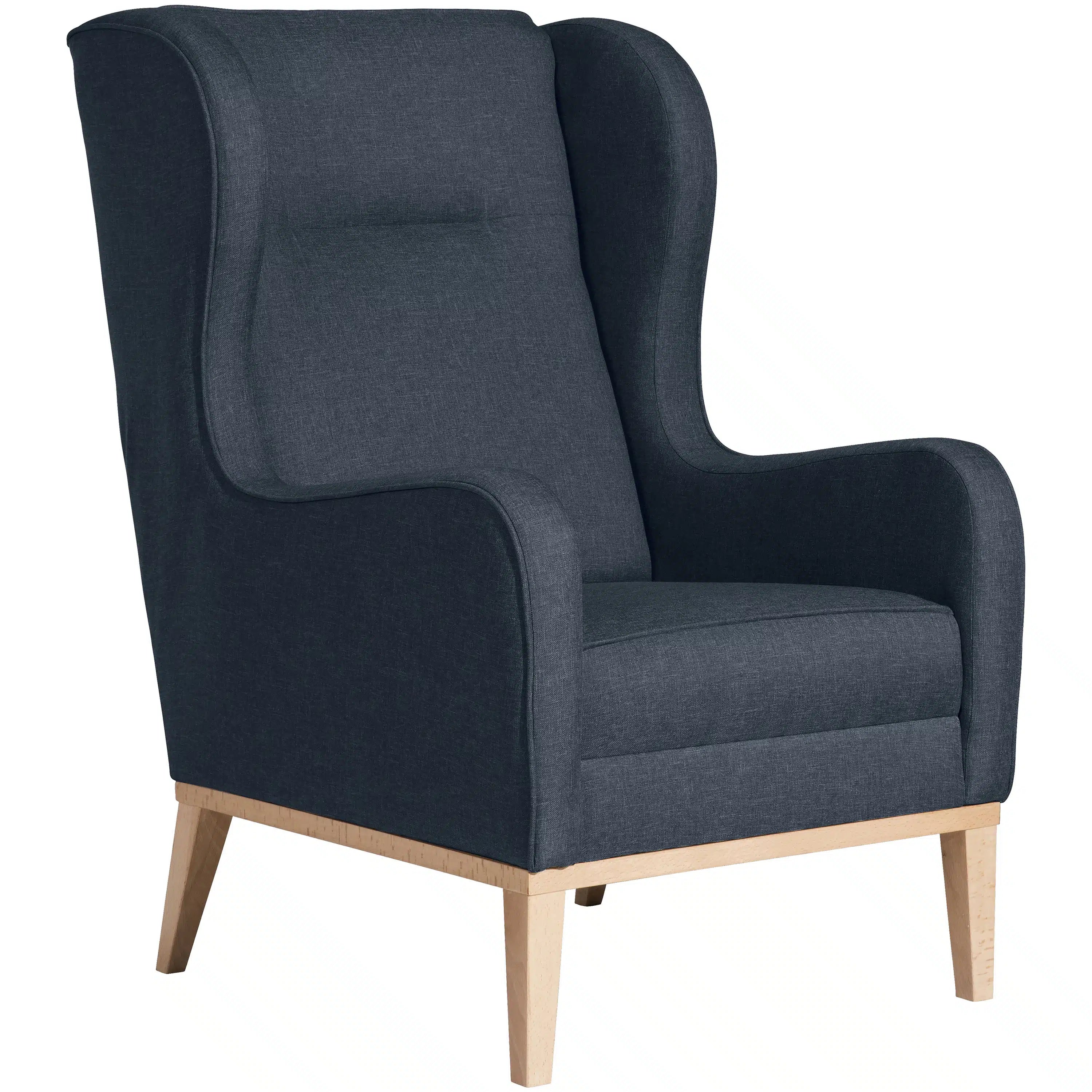 Angelo - Ohrenbackensessel - Hocker