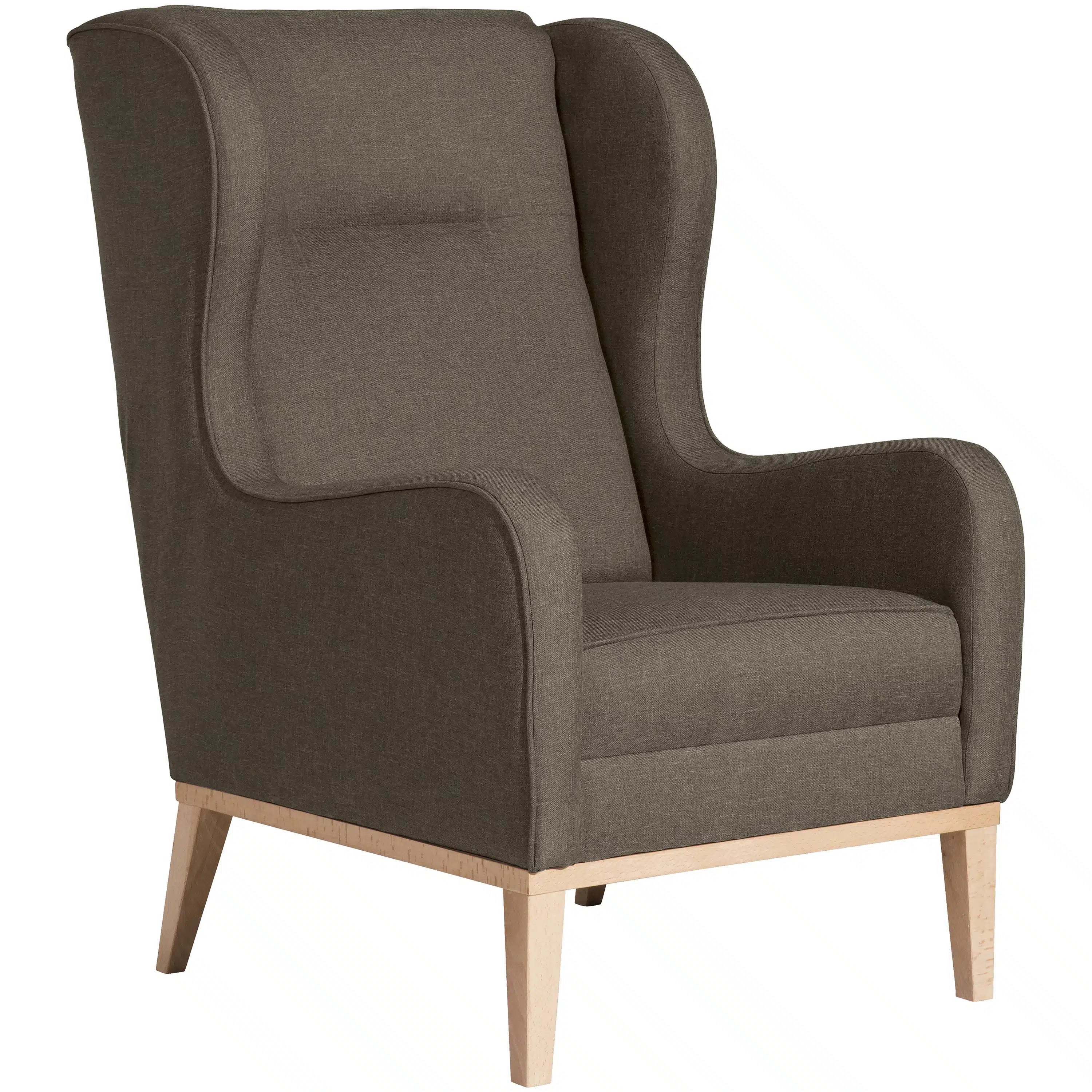 Angelo - Ohrenbackensessel - Hocker