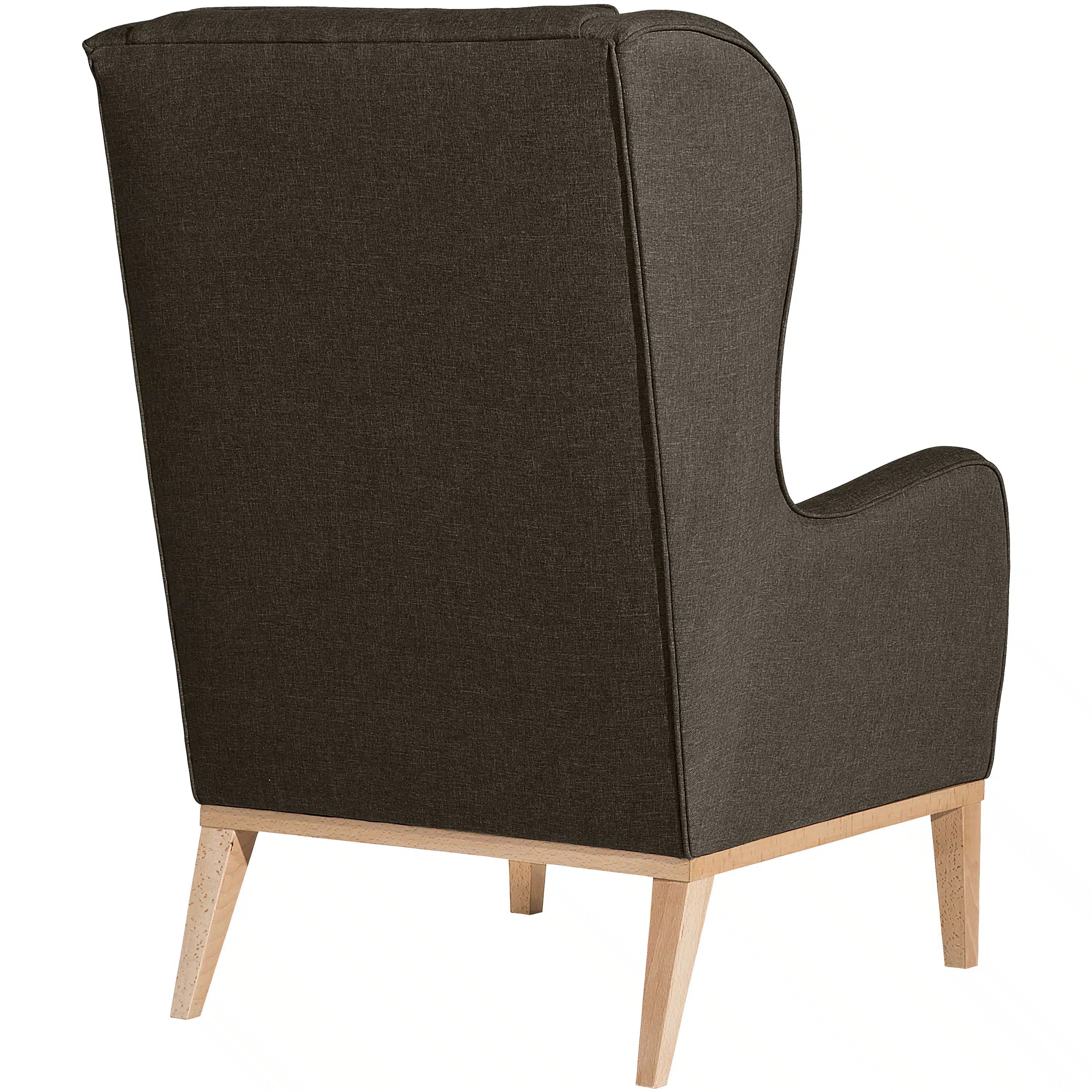 Angelo - Ohrenbackensessel - Hocker