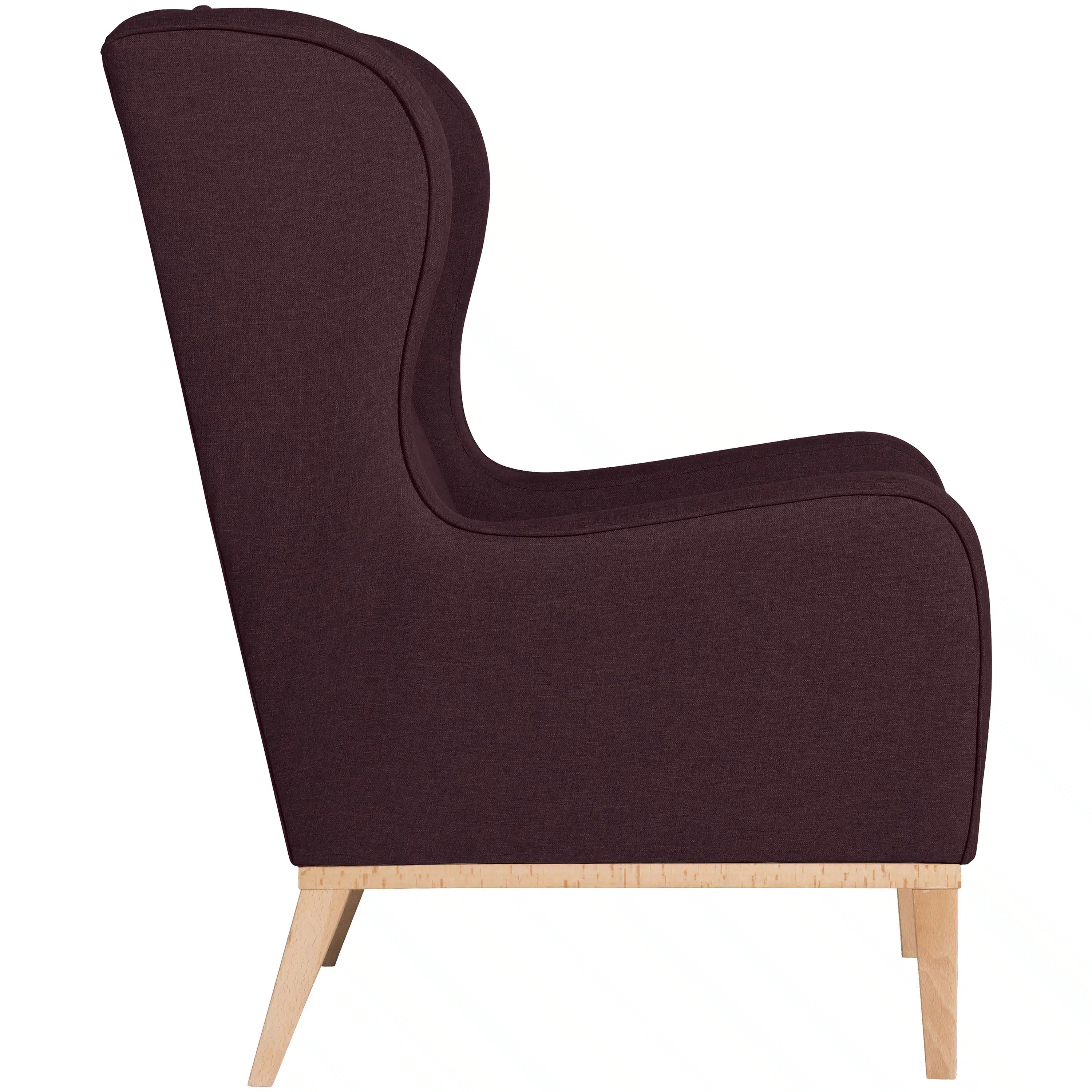 Angelo - Ohrenbackensessel - Hocker