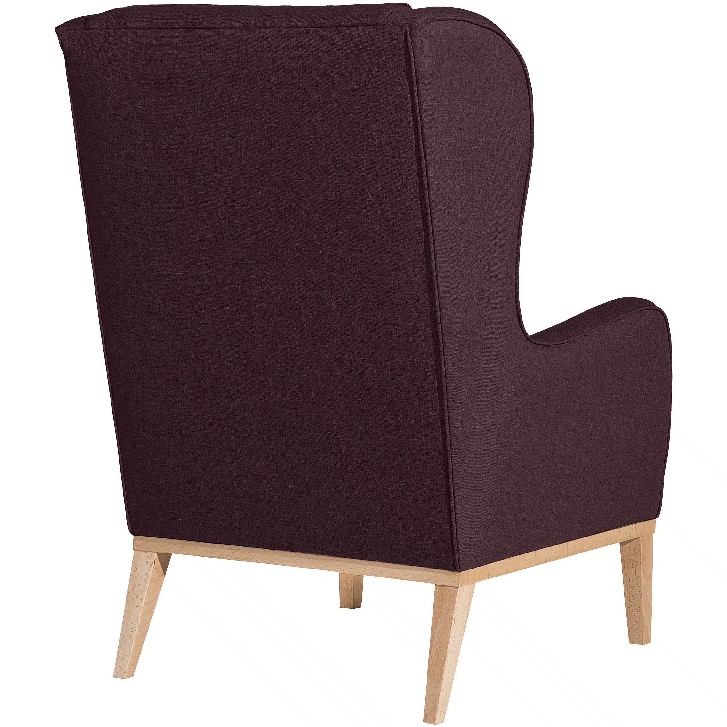 Angelo - Ohrenbackensessel - Hocker