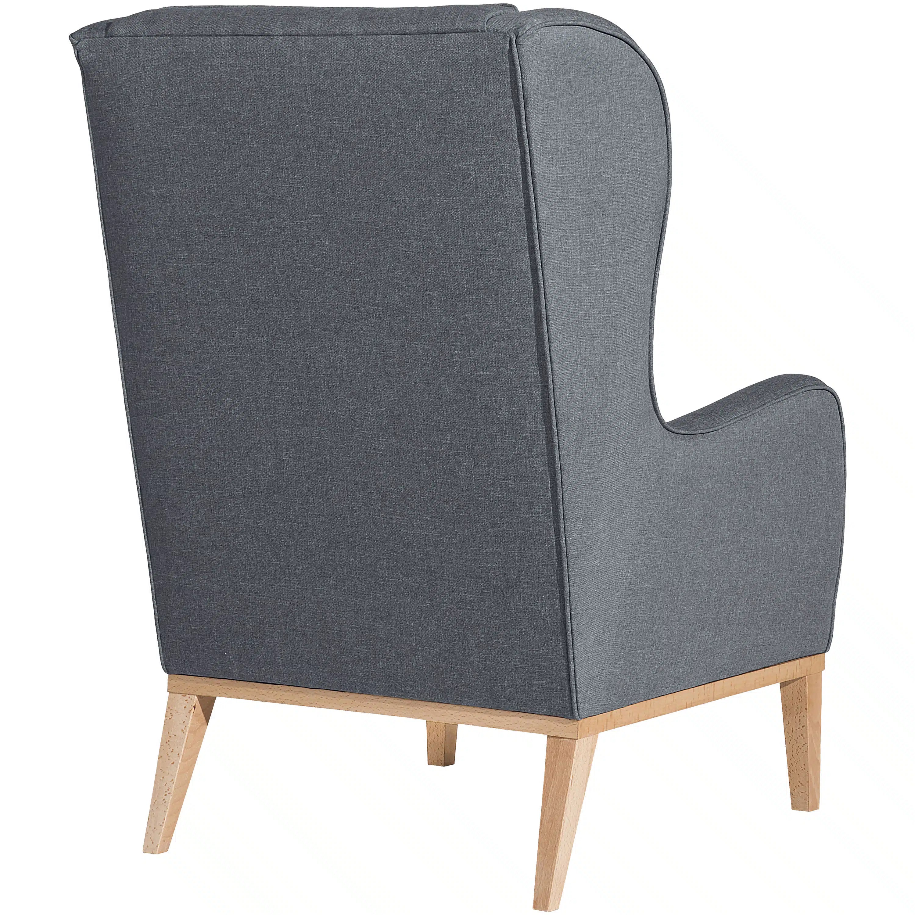 Angelo - Ohrenbackensessel - Hocker