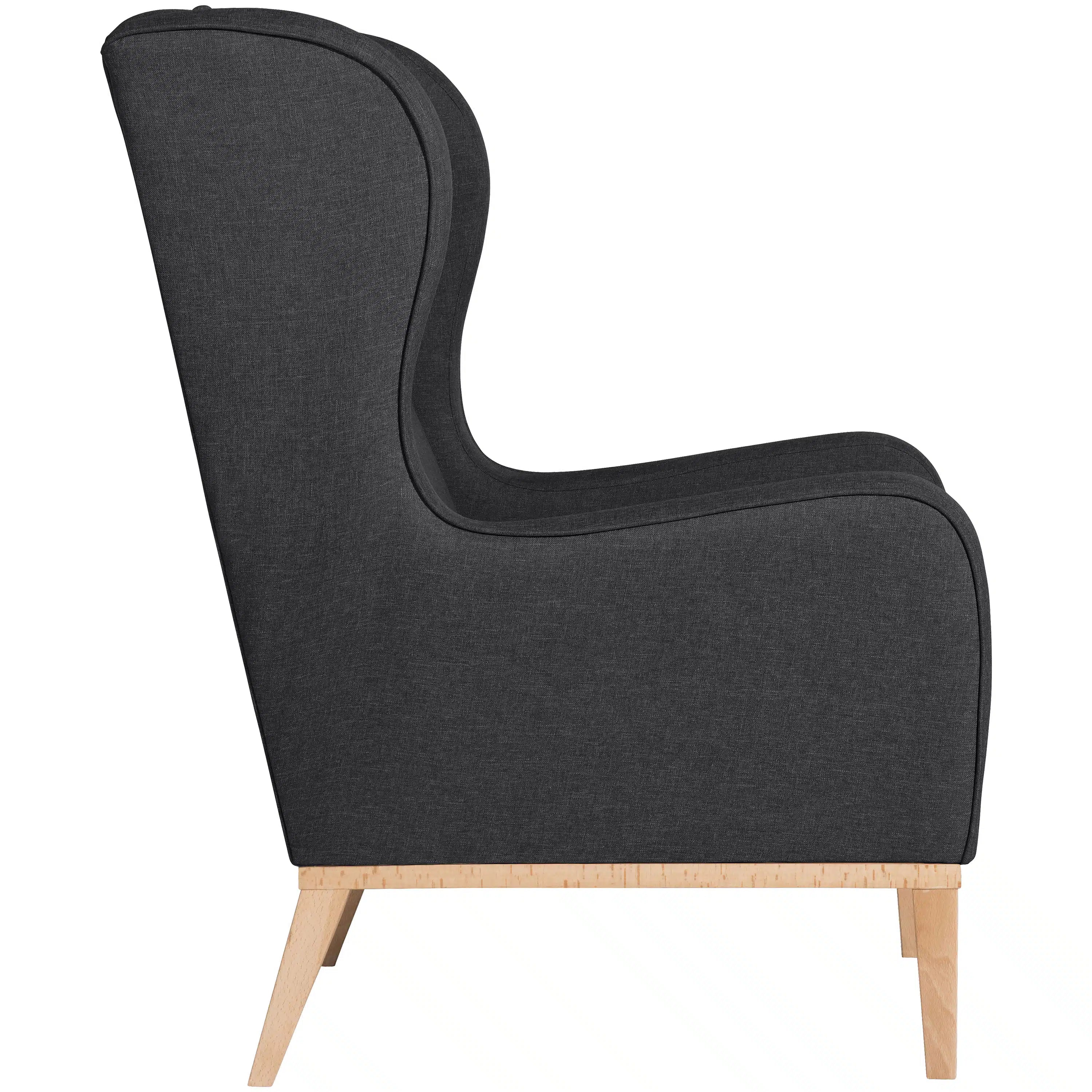 Angelo - Ohrenbackensessel - Hocker