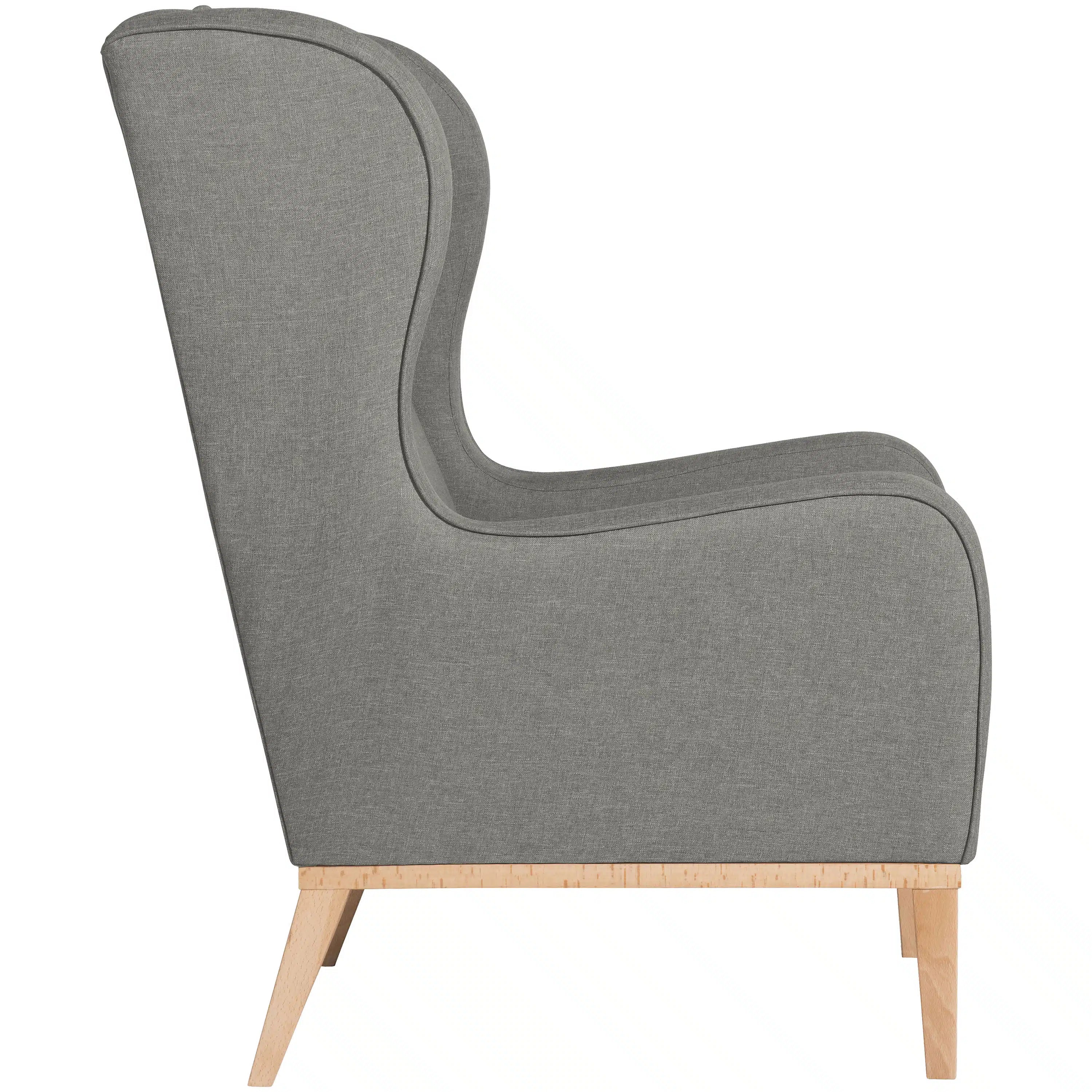 Angelo - Ohrenbackensessel - Hocker