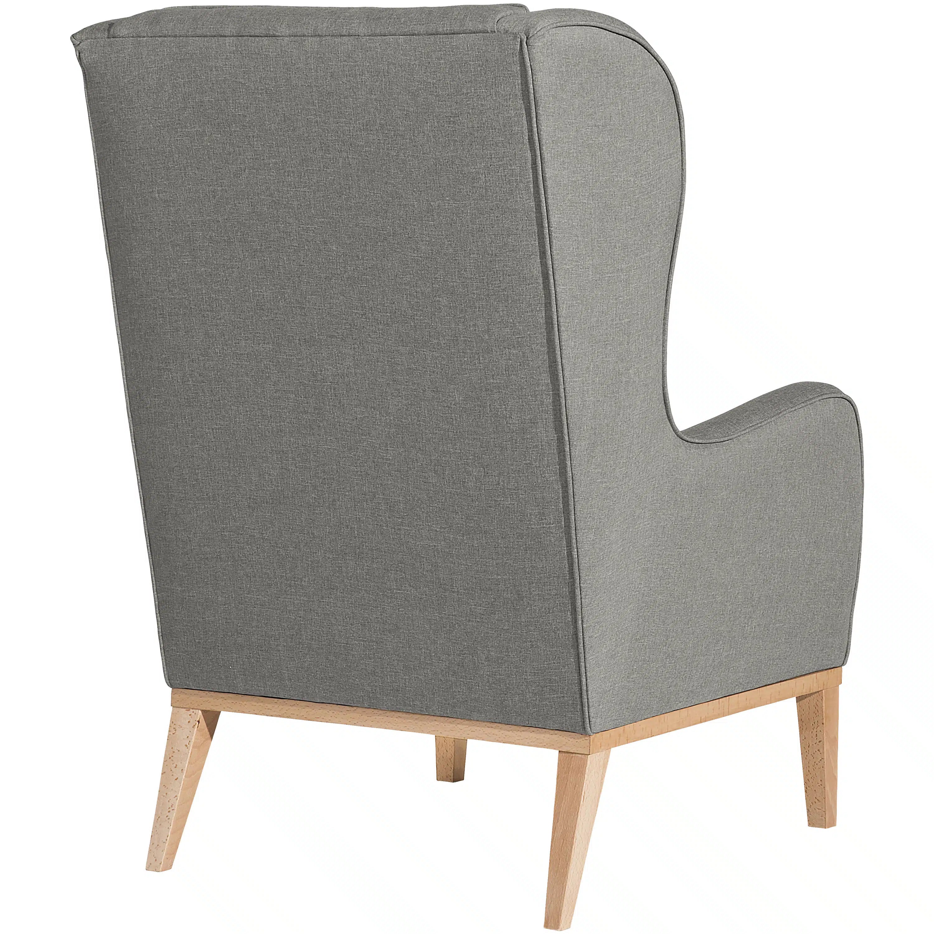 Angelo - Ohrenbackensessel - Hocker