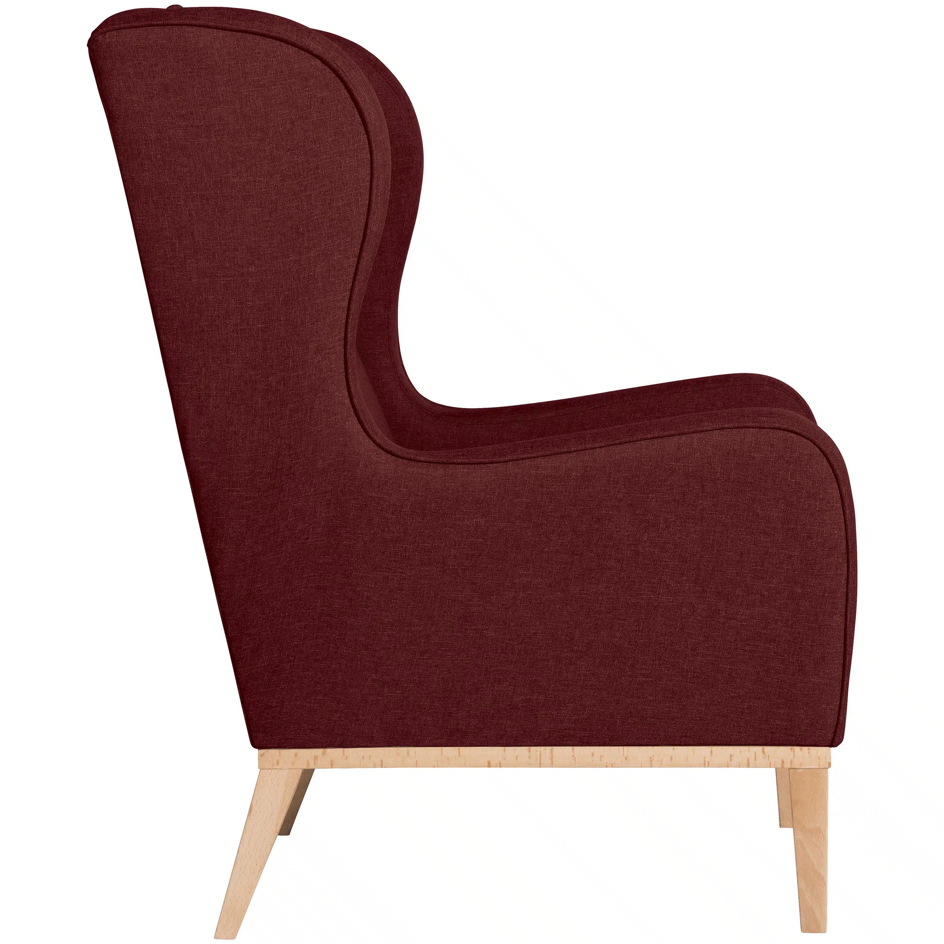 Angelo - Ohrenbackensessel - Hocker