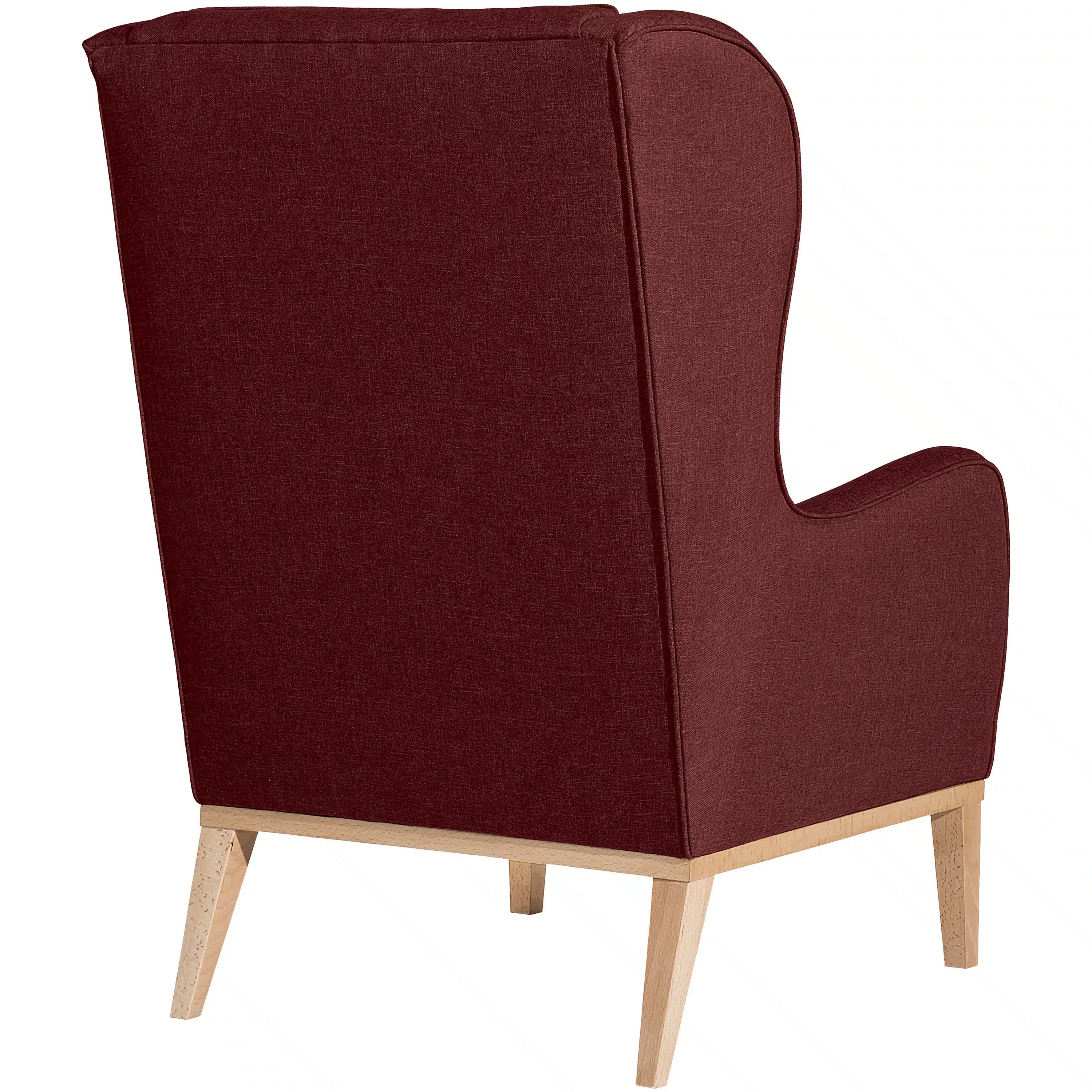 Angelo - Ohrenbackensessel - Hocker