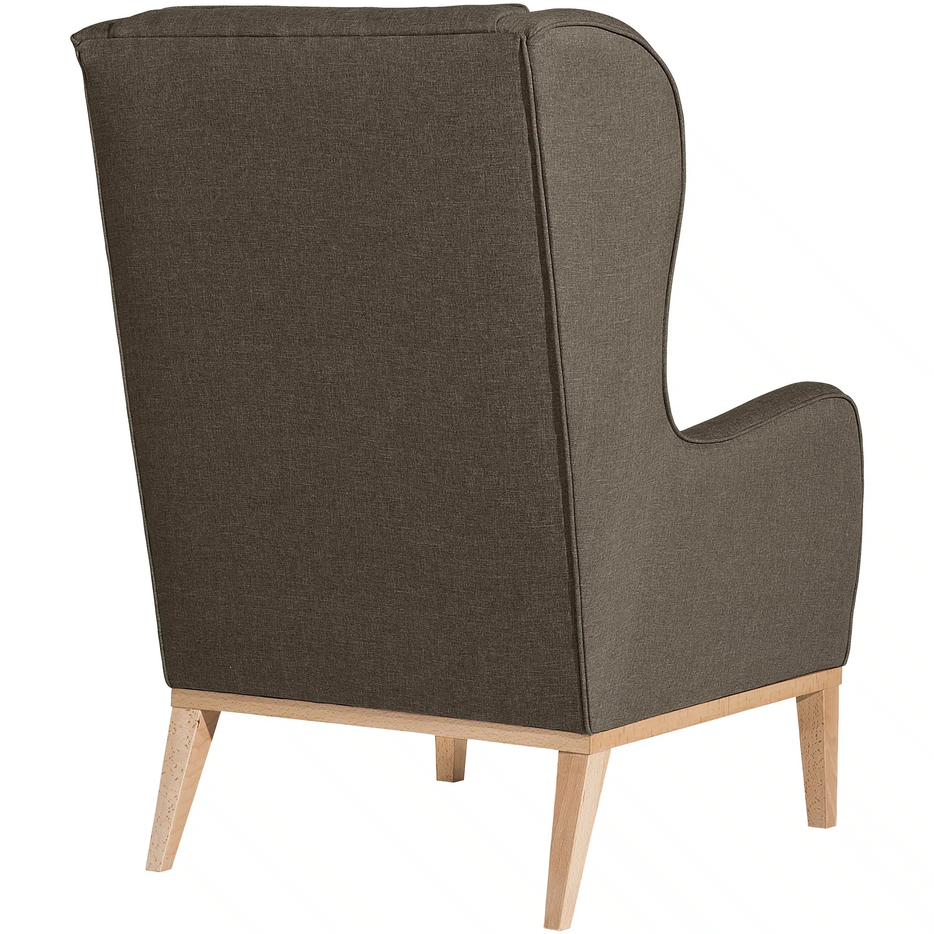 Angelo - Ohrenbackensessel - Hocker