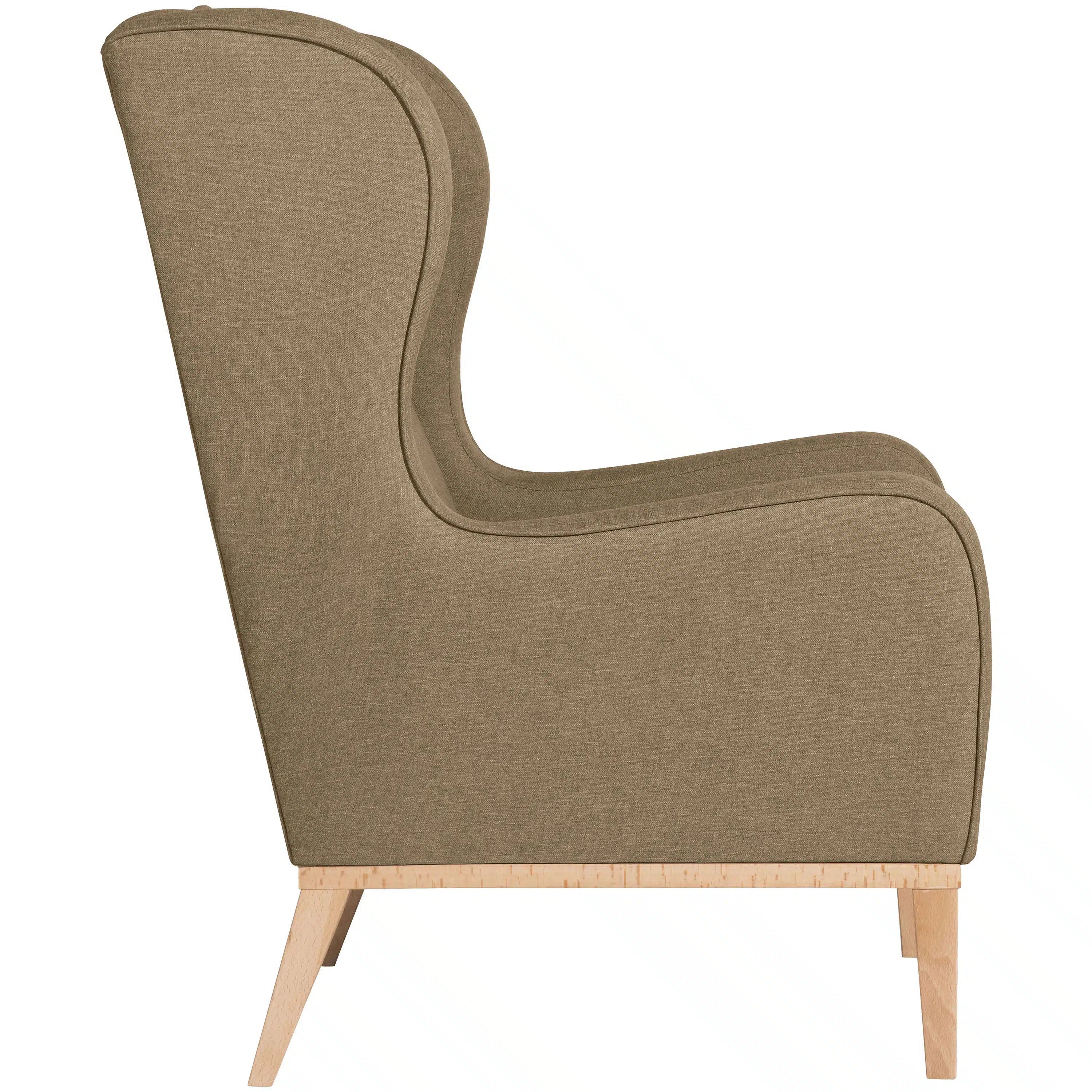 Angelo - Ohrenbackensessel - Hocker