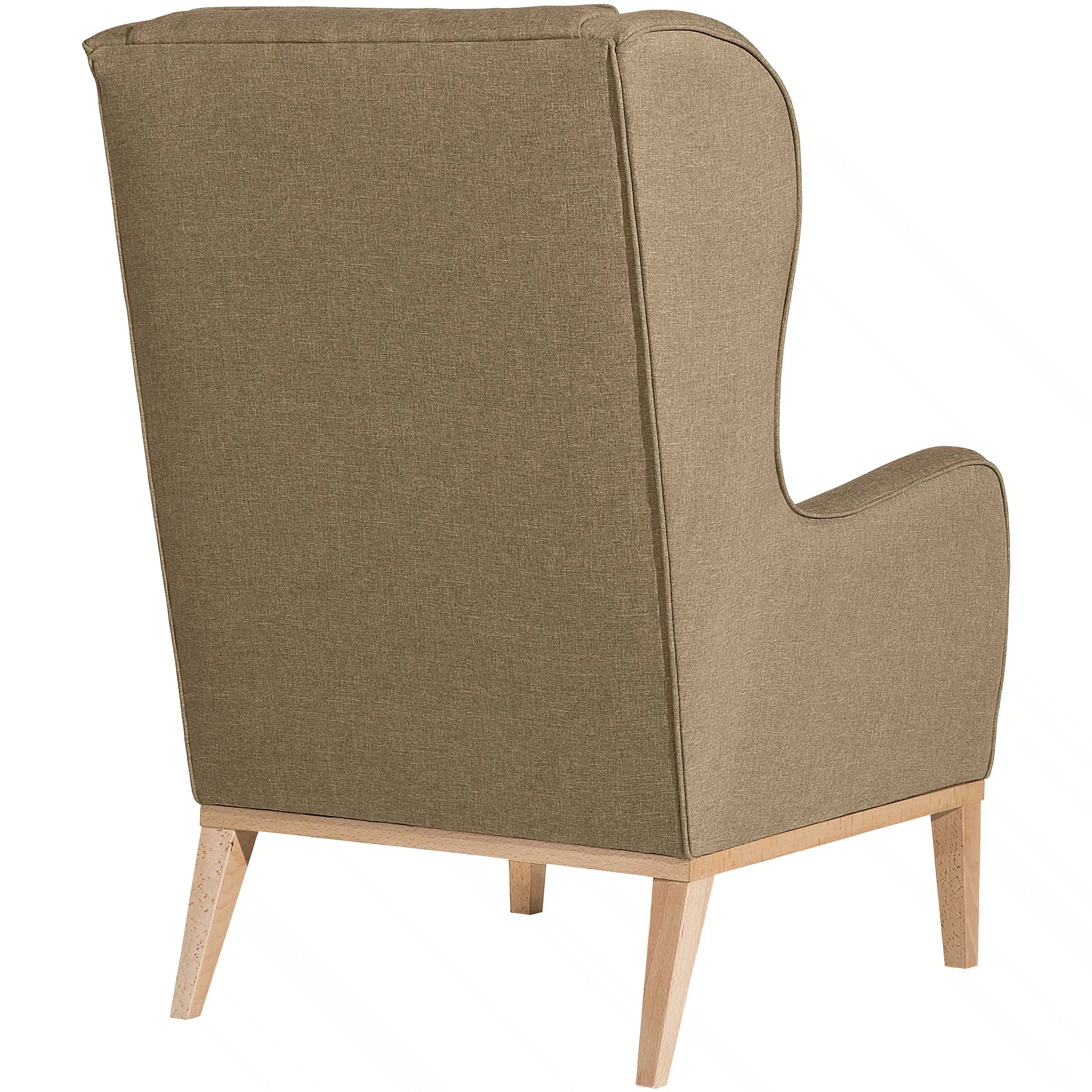 Angelo - Ohrenbackensessel - Hocker