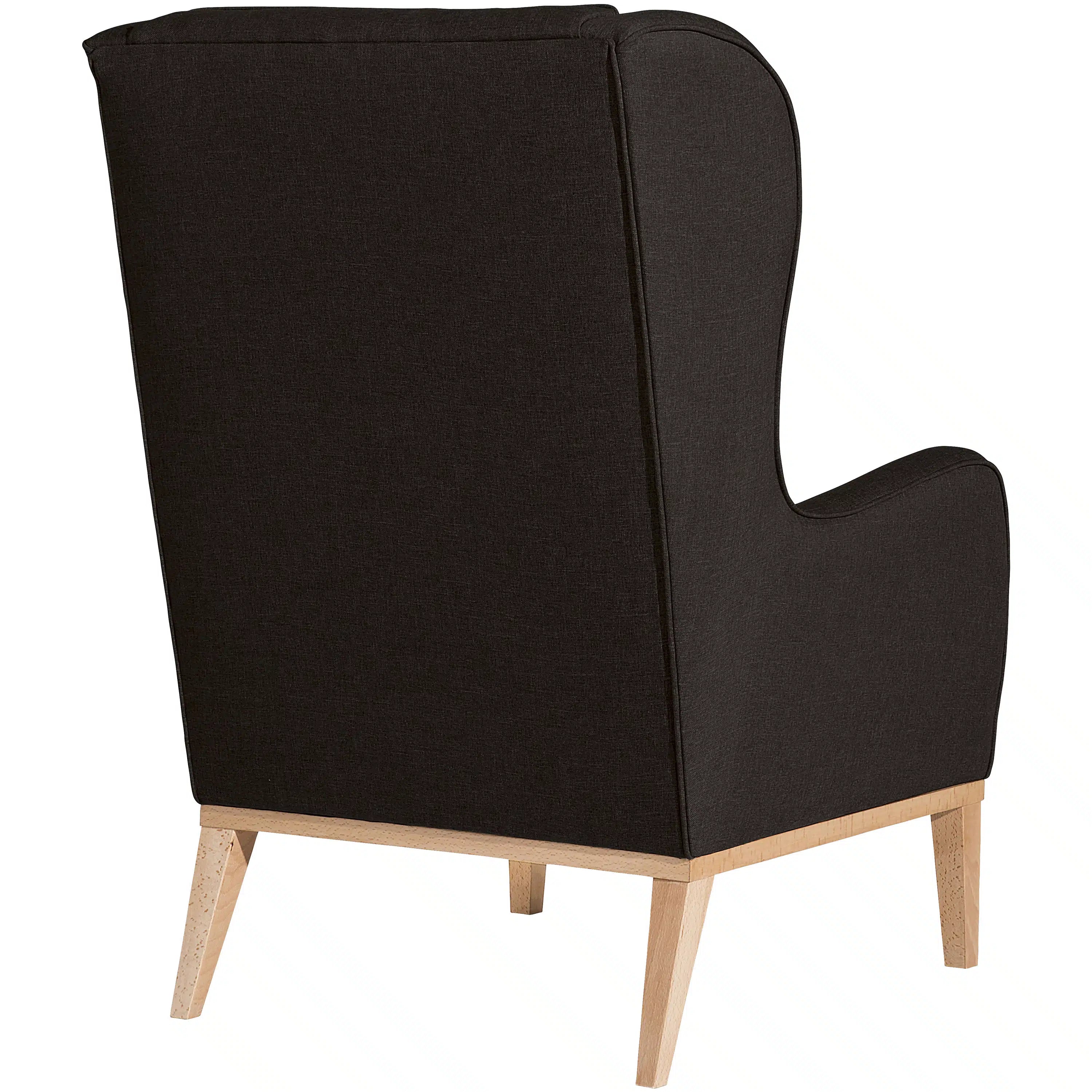 Angelo - Ohrenbackensessel - Hocker
