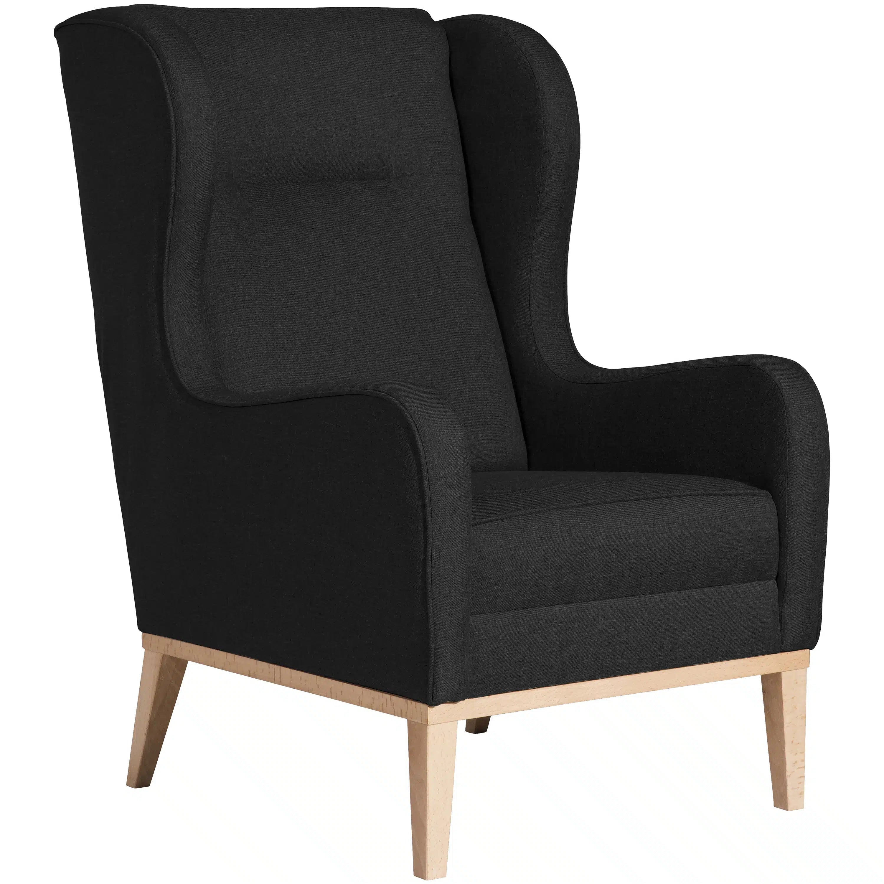Angelo - Ohrenbackensessel - Hocker