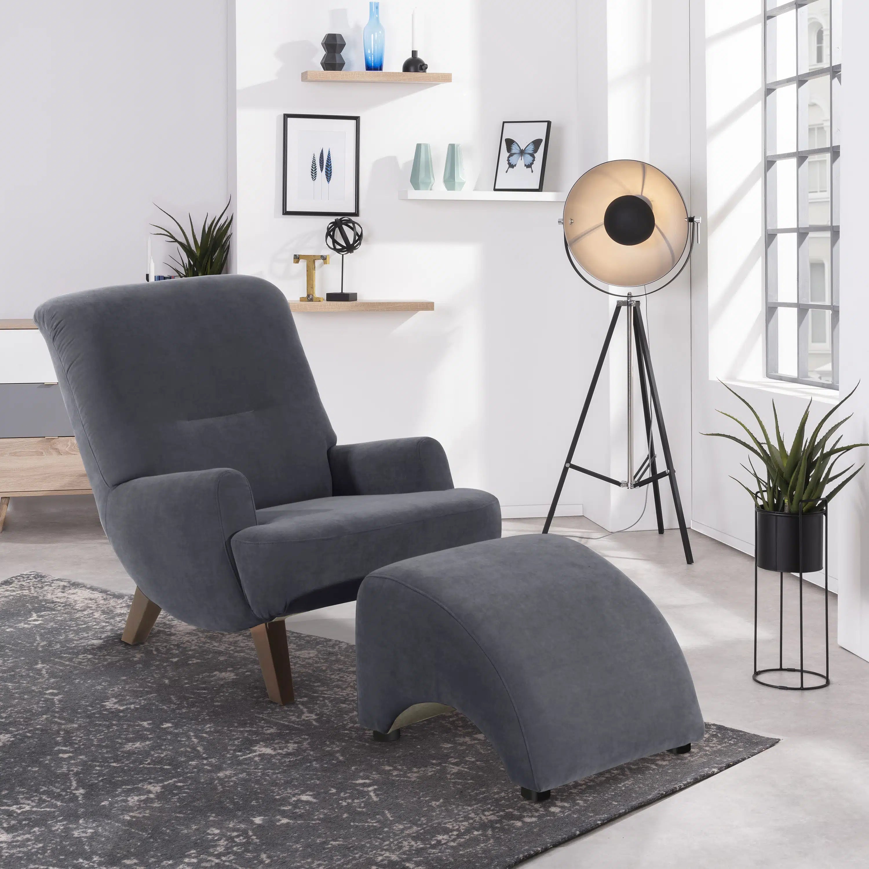 Brandford - Sessel - Hocker