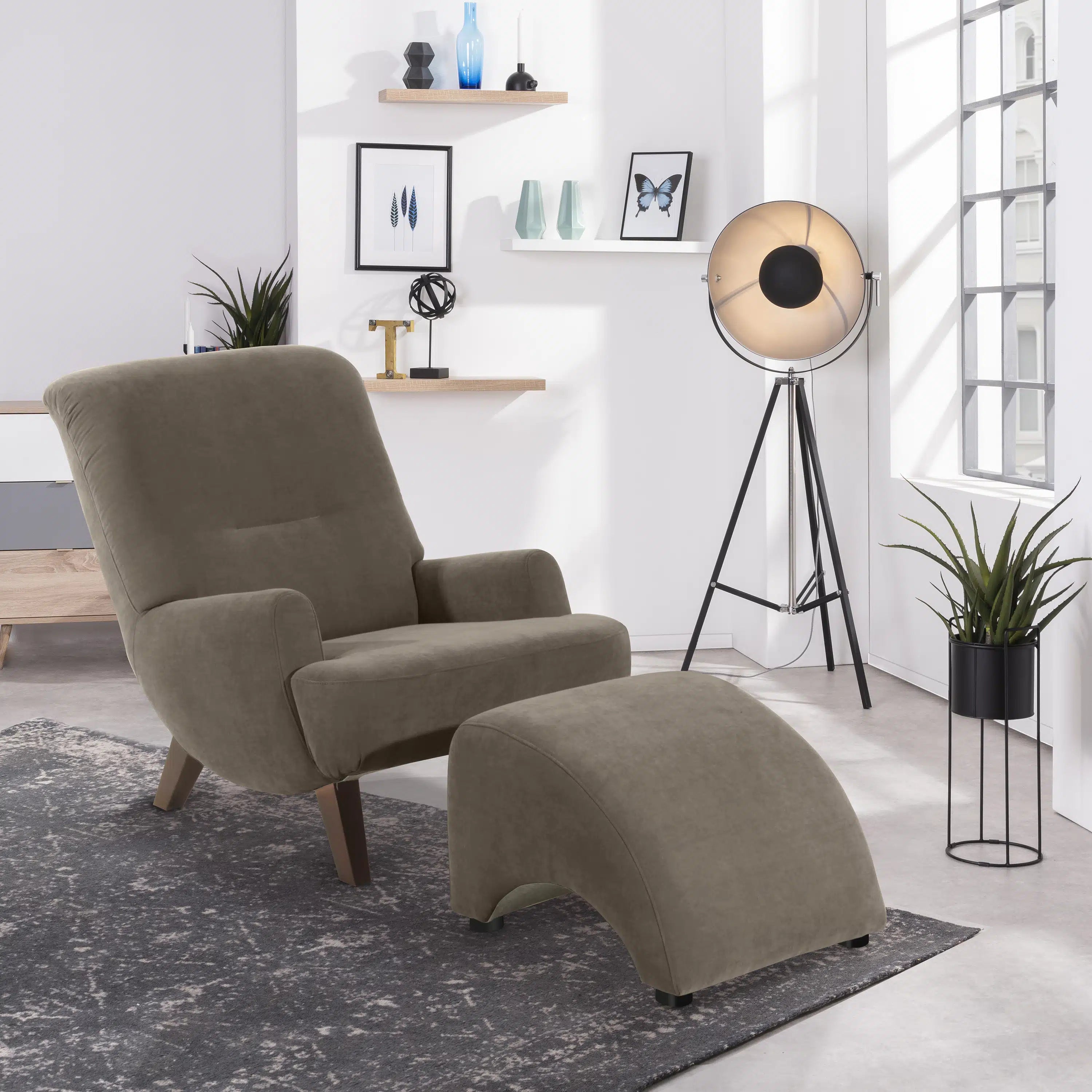 Brandford - Sessel - Hocker