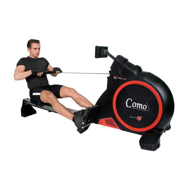 fitness christopeit sport rudergerät crosstrainer - ausdauer und effektives cardiotraining für zuhause - gelenkschonendes ganzkörpertraining