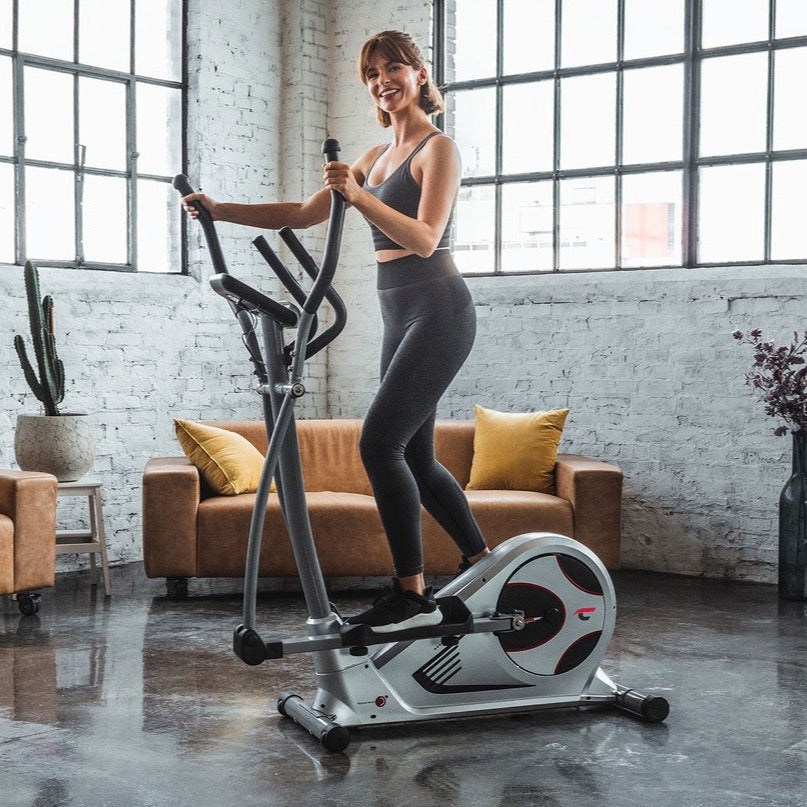 fitness christopeit sport crosstrainer ergometer- ausdauertraining und effektives cardio ganzkörpertraining - workout für zuhause 