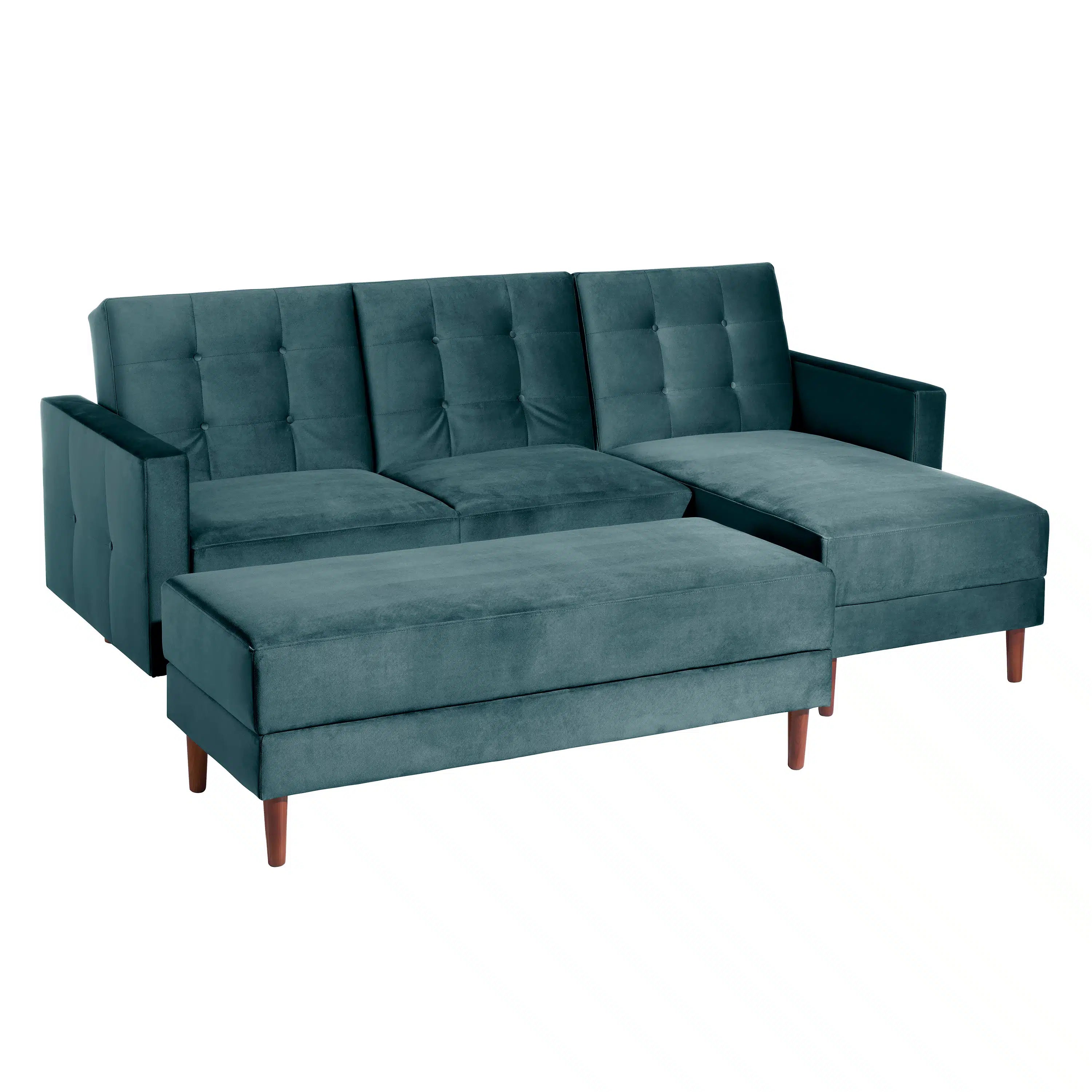 Funktionssofa mit Hocker - Easy Relax