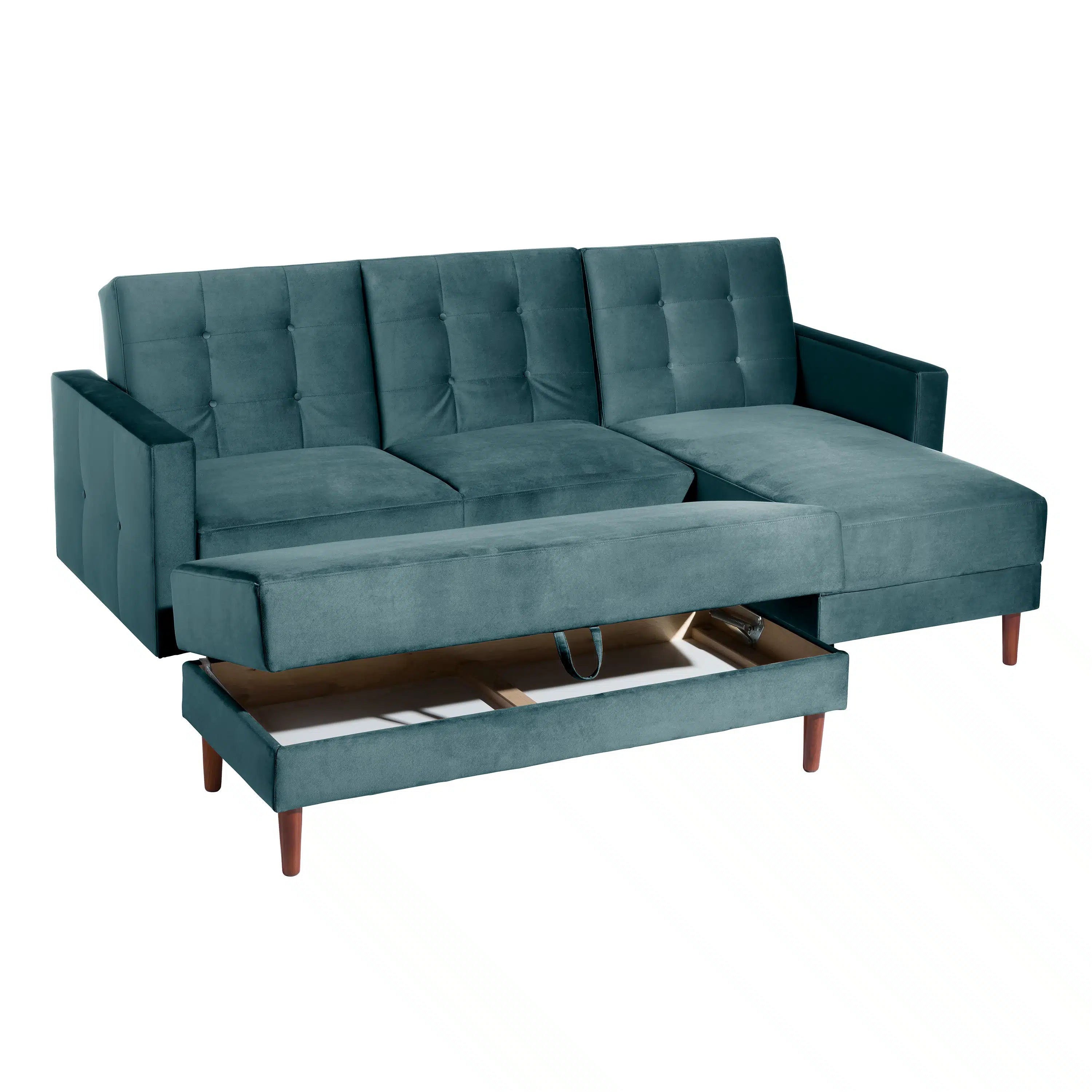Funktionssofa mit Hocker - Easy Relax