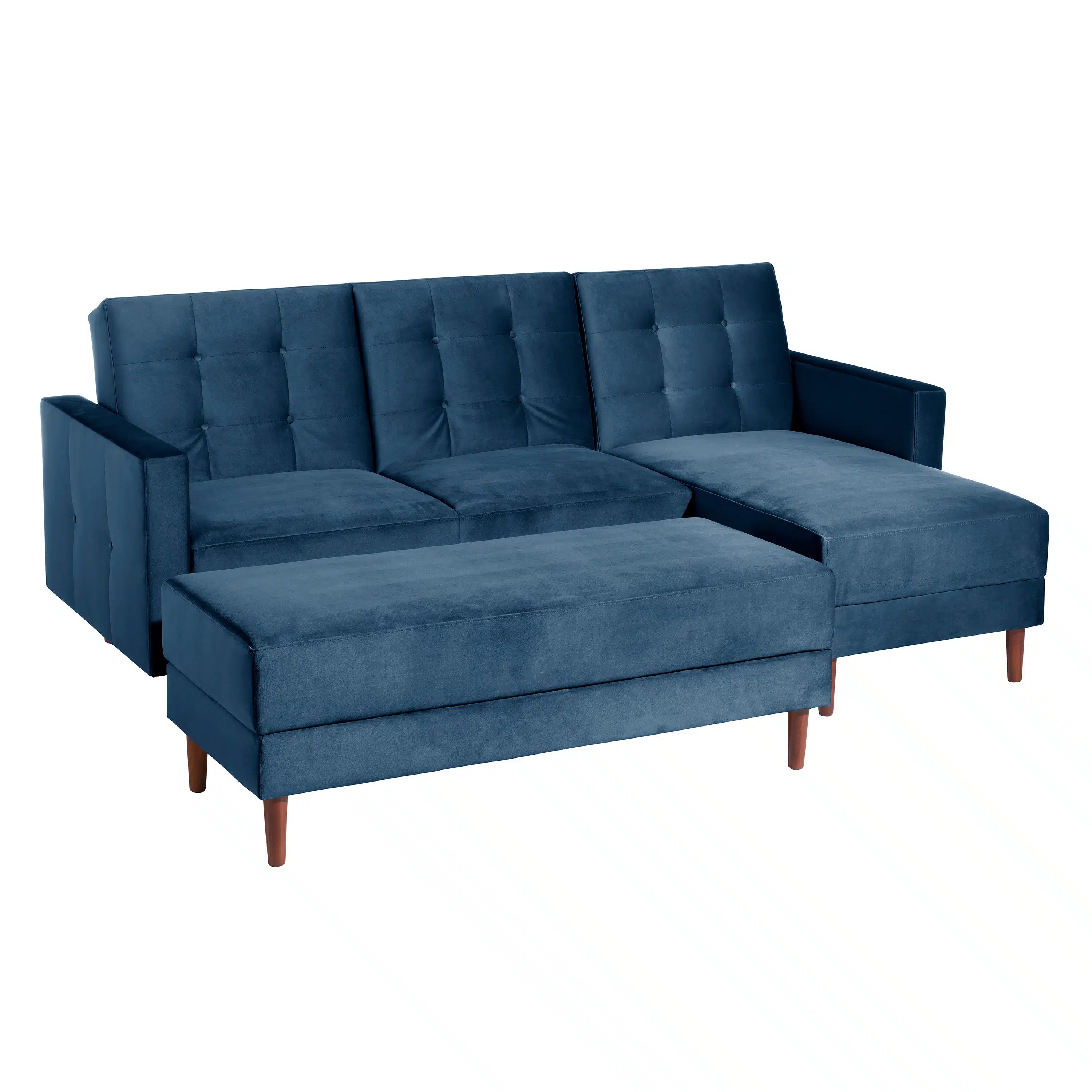 Funktionssofa mit Hocker - Easy Relax