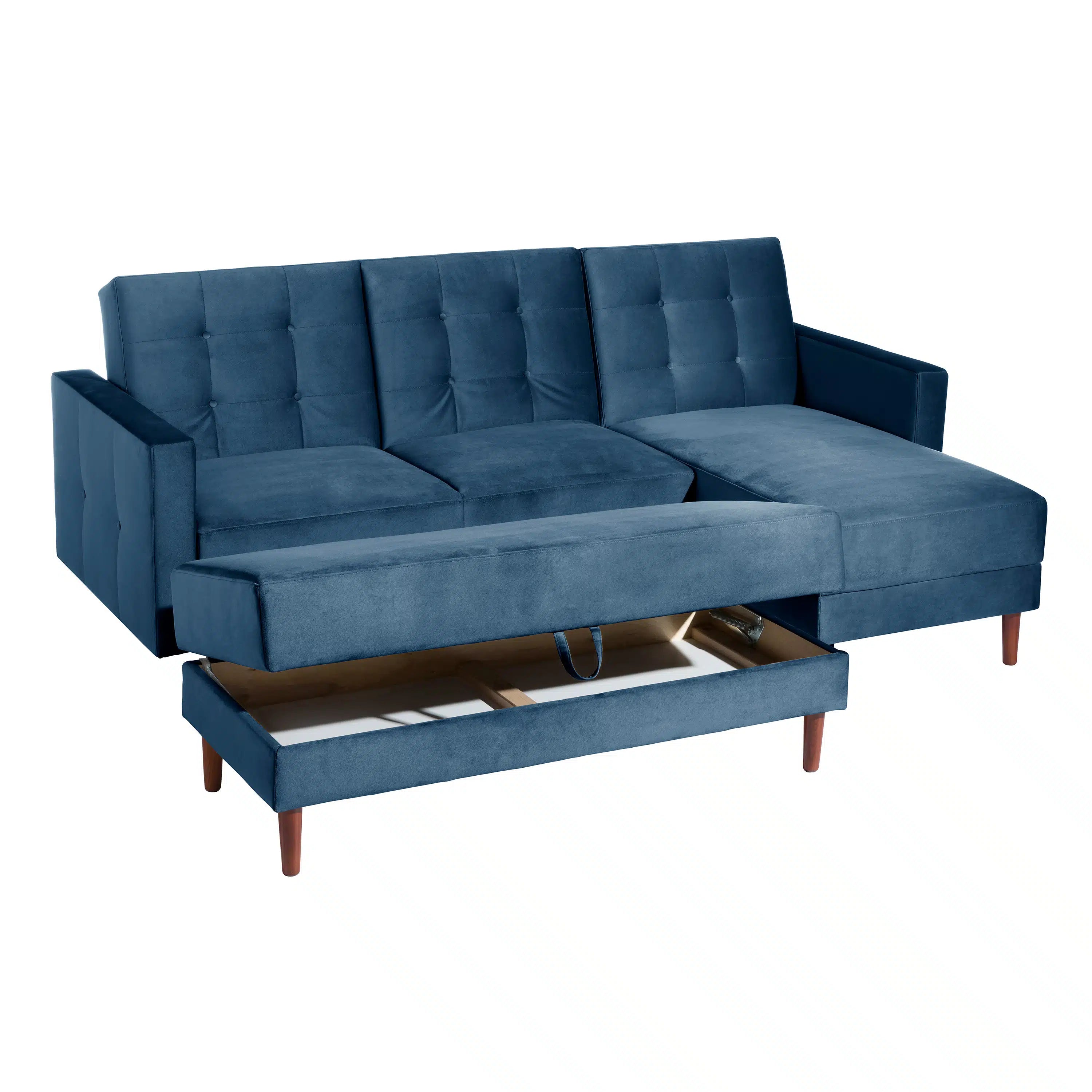 Funktionssofa mit Hocker - Easy Relax
