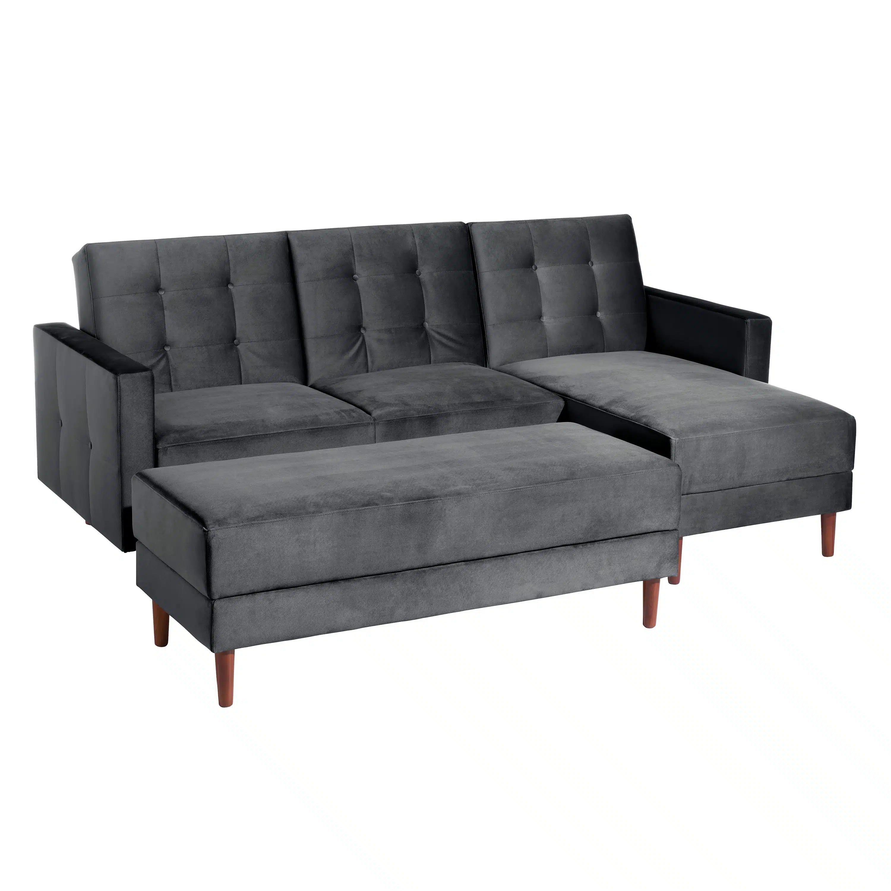 Funktionssofa mit Hocker - Easy Relax